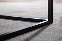 Couchtisch Quadratisch 60cm Schwarz Metall Design Wohnzimmertisch Beistelltisch – Ansicht 5