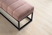 Sitzbank FineBuy Polsterbank Samt 108 cm Bettbank Flurbank Modern Bank Garderobe – Ansicht 4