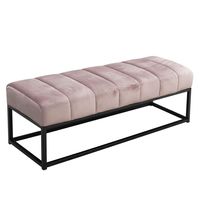 Sitzbank FineBuy Polsterbank Samt 108 cm Bettbank Flurbank Modern Bank Garderobe – Ansicht 6