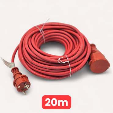 Stromkabel Verlängerungskabel Garten Kabel Verlängerung IP44 20m