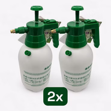 2x Handsprüher 2 Liter Pumpsprüher Drucksprüher Pflanzen Garten 2l
