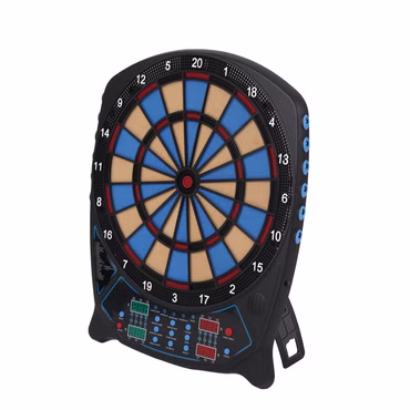Elektronische Dartscheibe Dartboard mit LCD Anzeige & Sound – Dartspiel Set