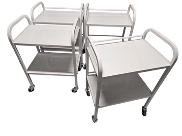 4x Rollwagen / Trolly für Zahnarzt/ Praxis / Kosmetikstudio