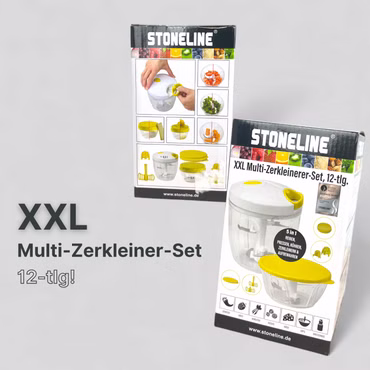 XXL Multizerkleinerer-Set 12 tlg. Stoneline