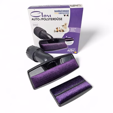 Clou Auto-/Polsterdüse Tier haar entfernung inkl. Speedy Handbürste ELRAS