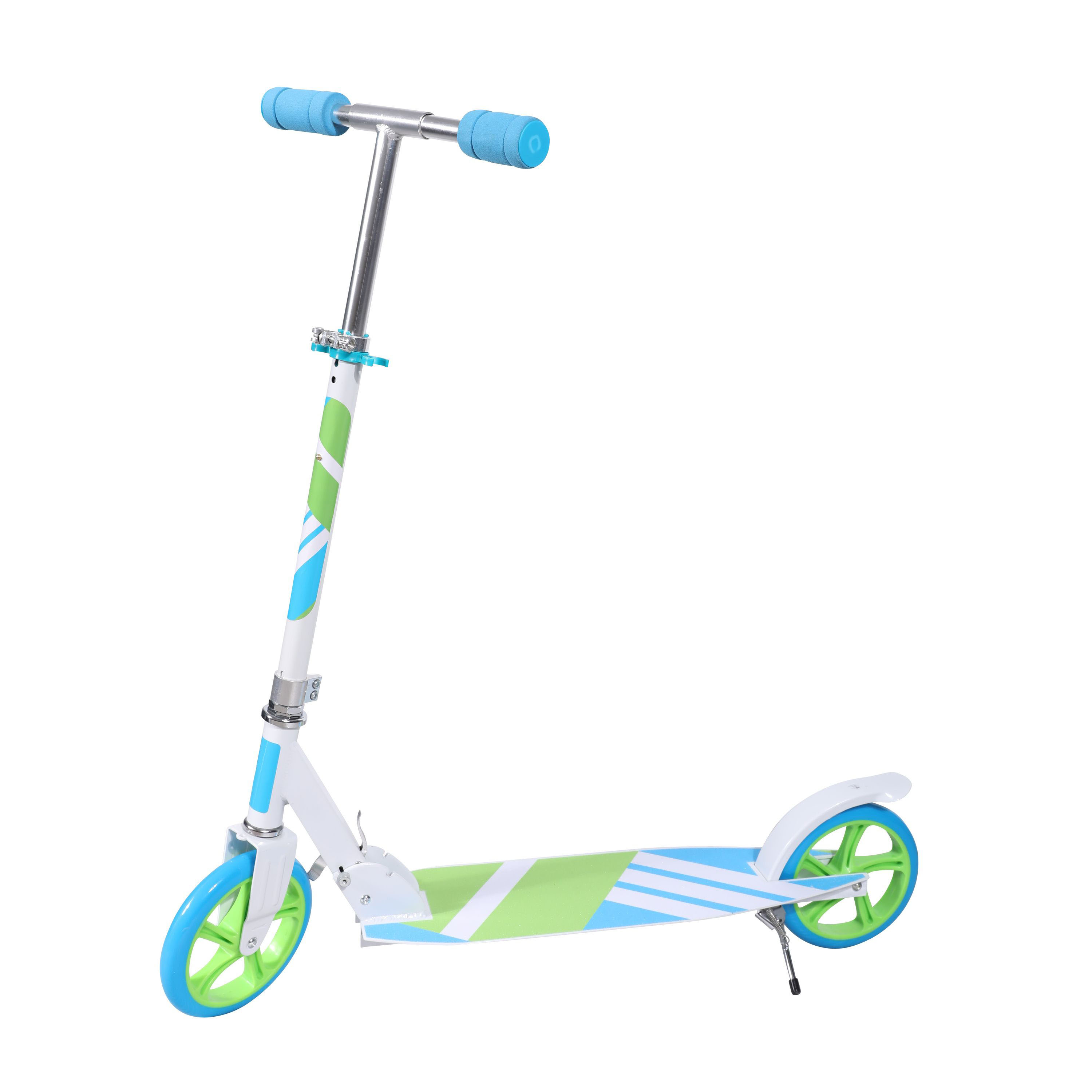 Scooter Kickboard blau/grün