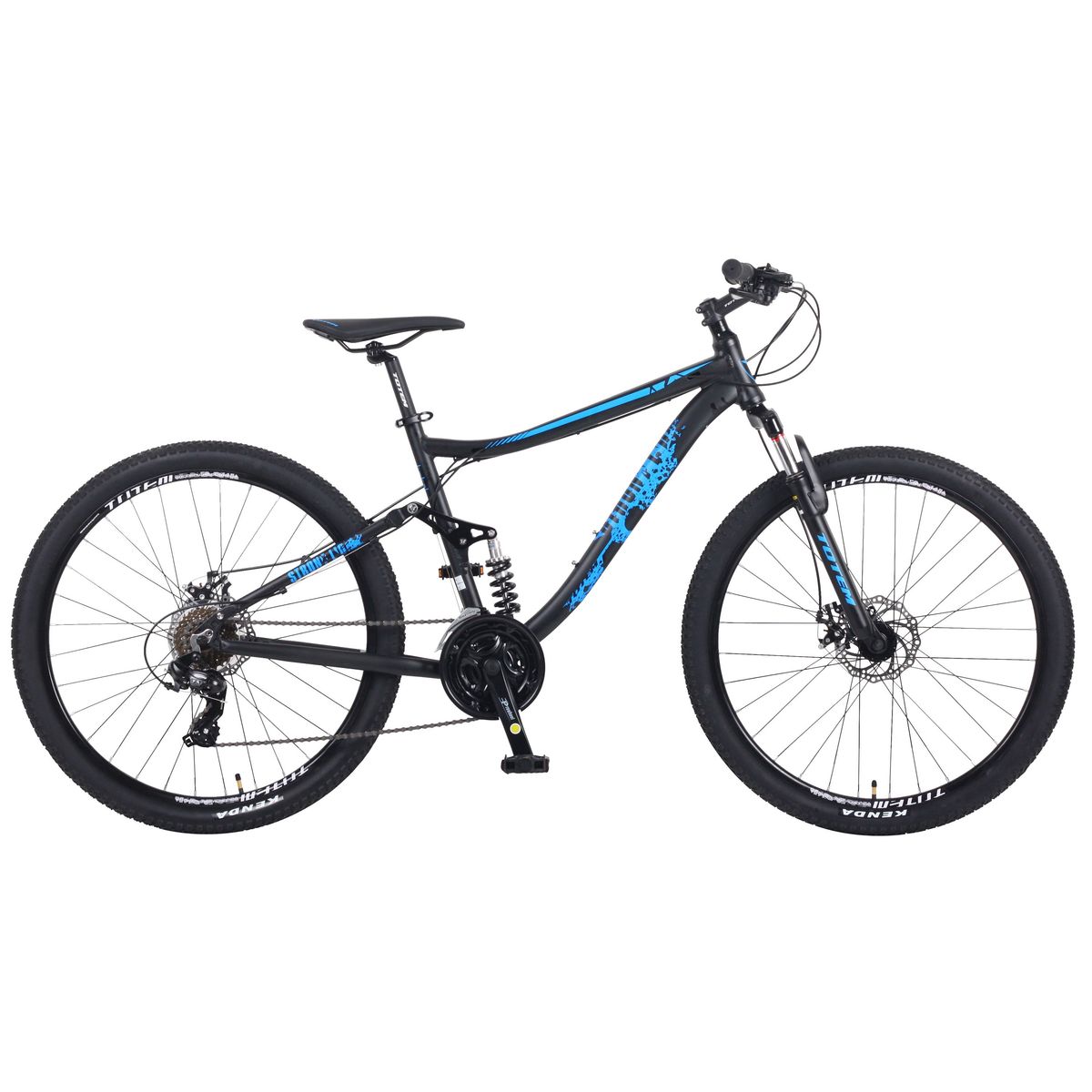 Mountain Bike Black Hawk Cycles Fully Mountain Bike HAWK L/XL