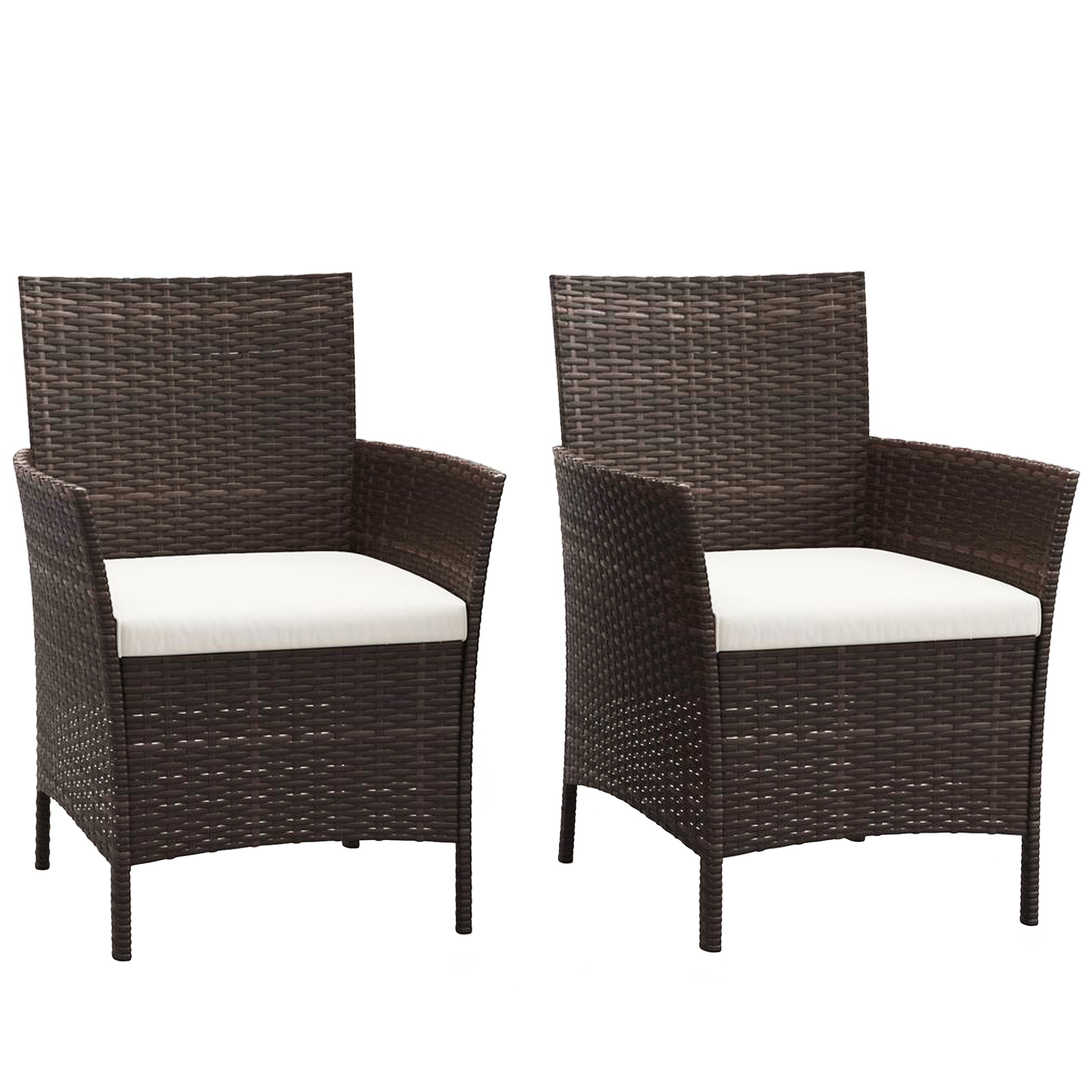 Image of Rattanstühle JASMINA 2er Set braun