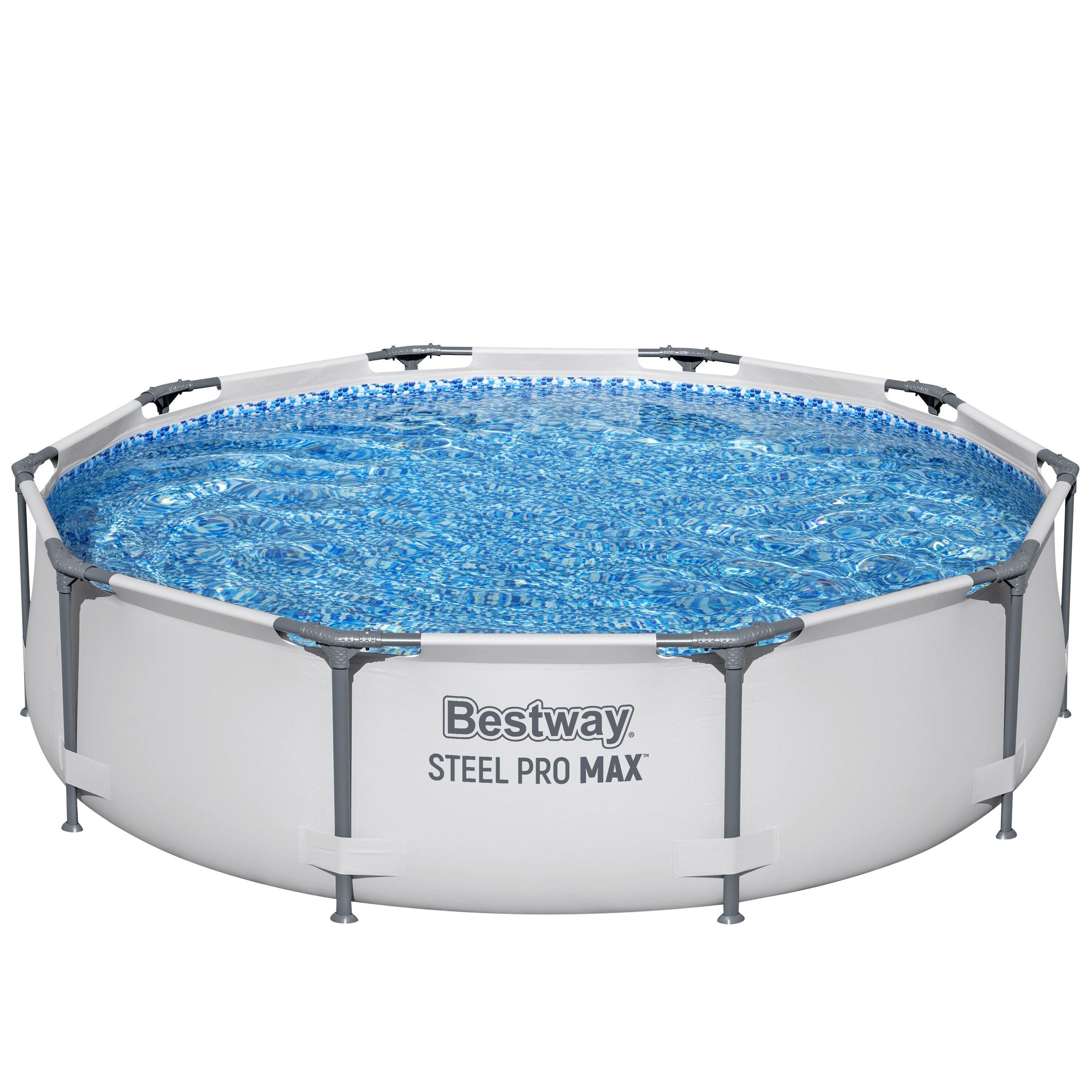 Image of Bestway Pool Set hellgrau 305 x 76 cm