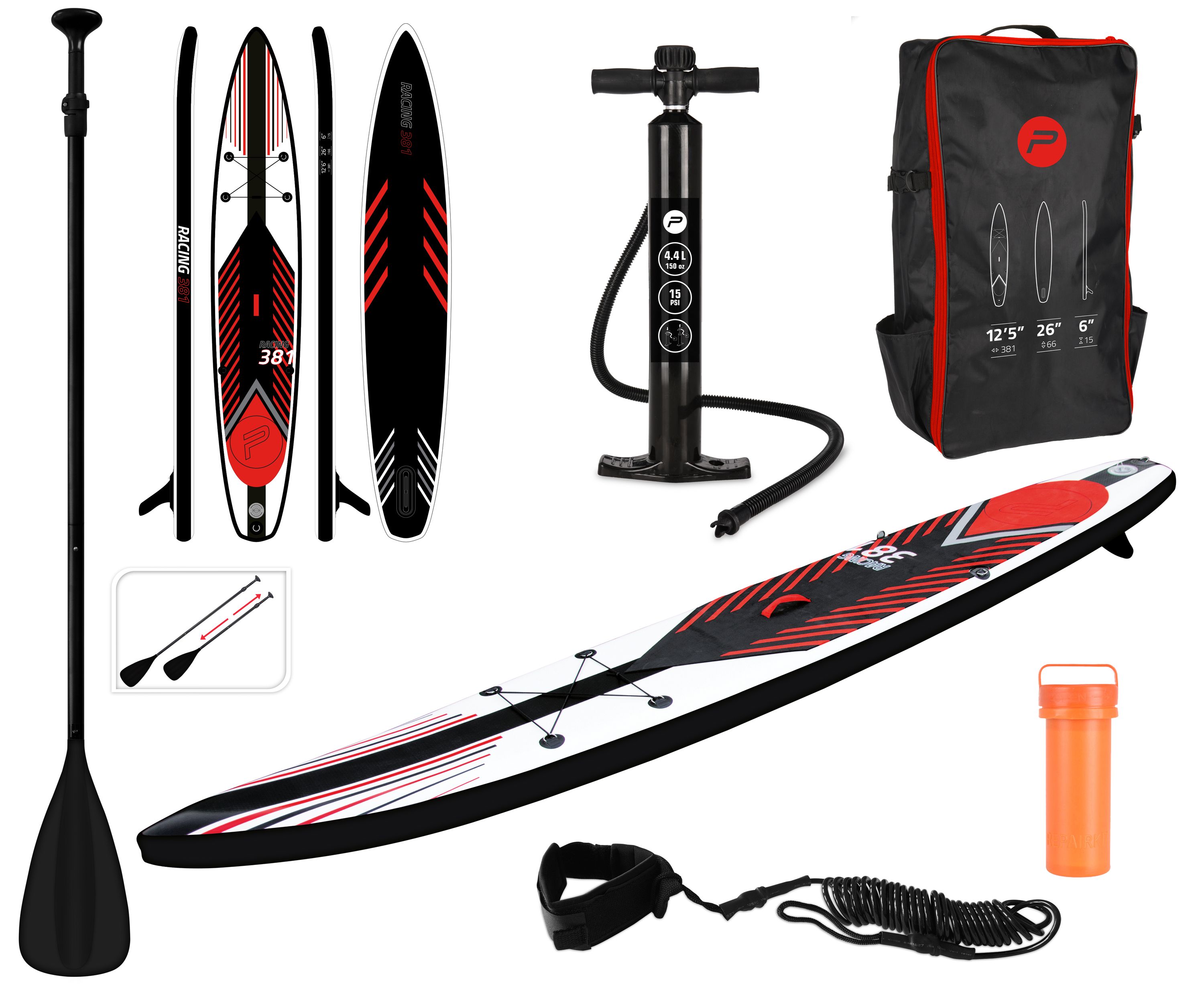 Stand Up Paddle PURE RACING 381 cm Magasin en ligne Gonser