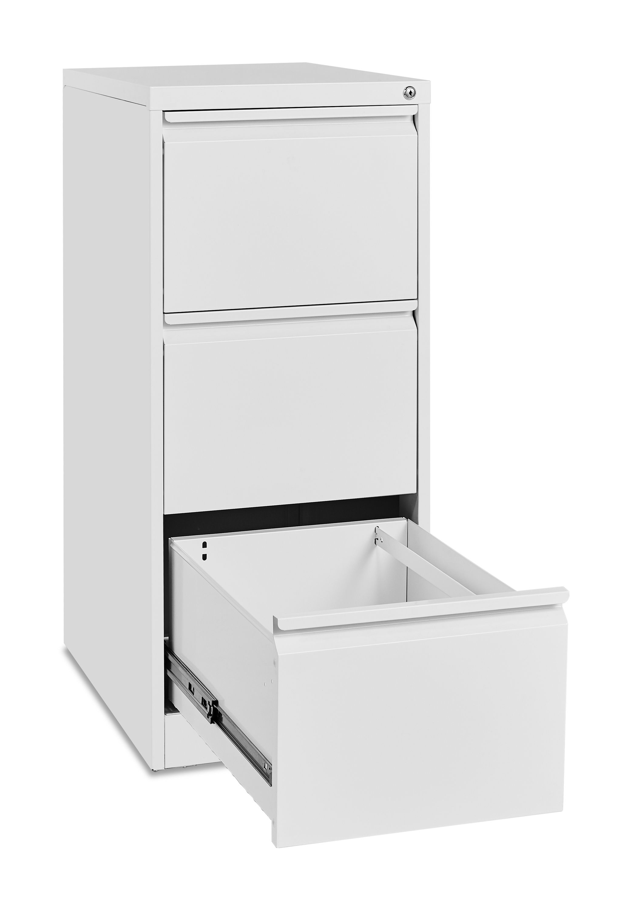 Aktenschrank mit 3 Schubladen weiss | Online Shop Gonser