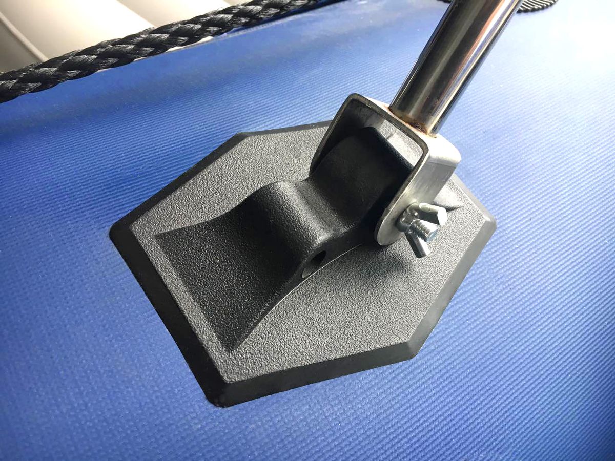 Schlauchboot Sonnendach Bimini Top - 2-Bug Verdeck Für Boote 100-150 Cm Breite