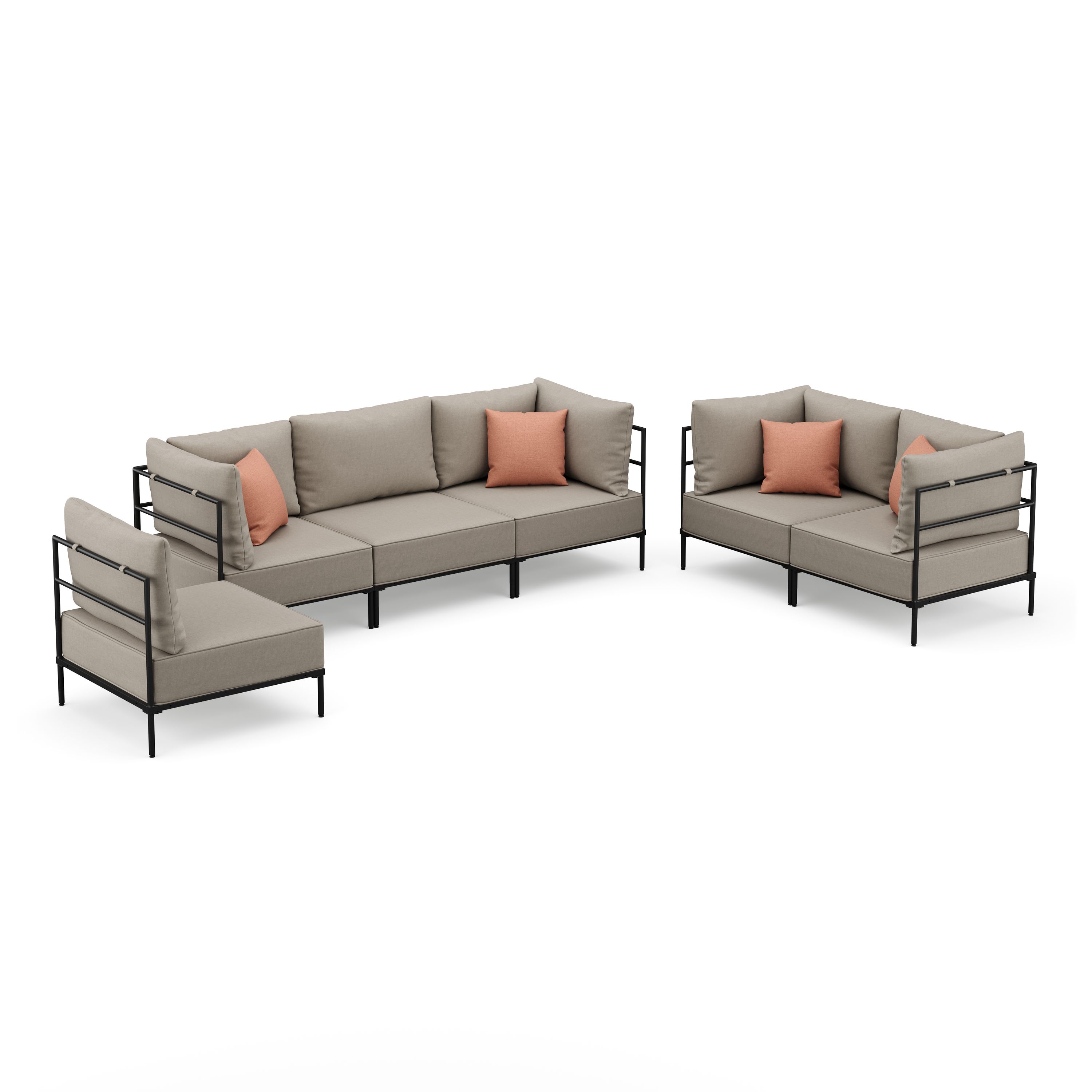 Sofa Set ETHAN greige