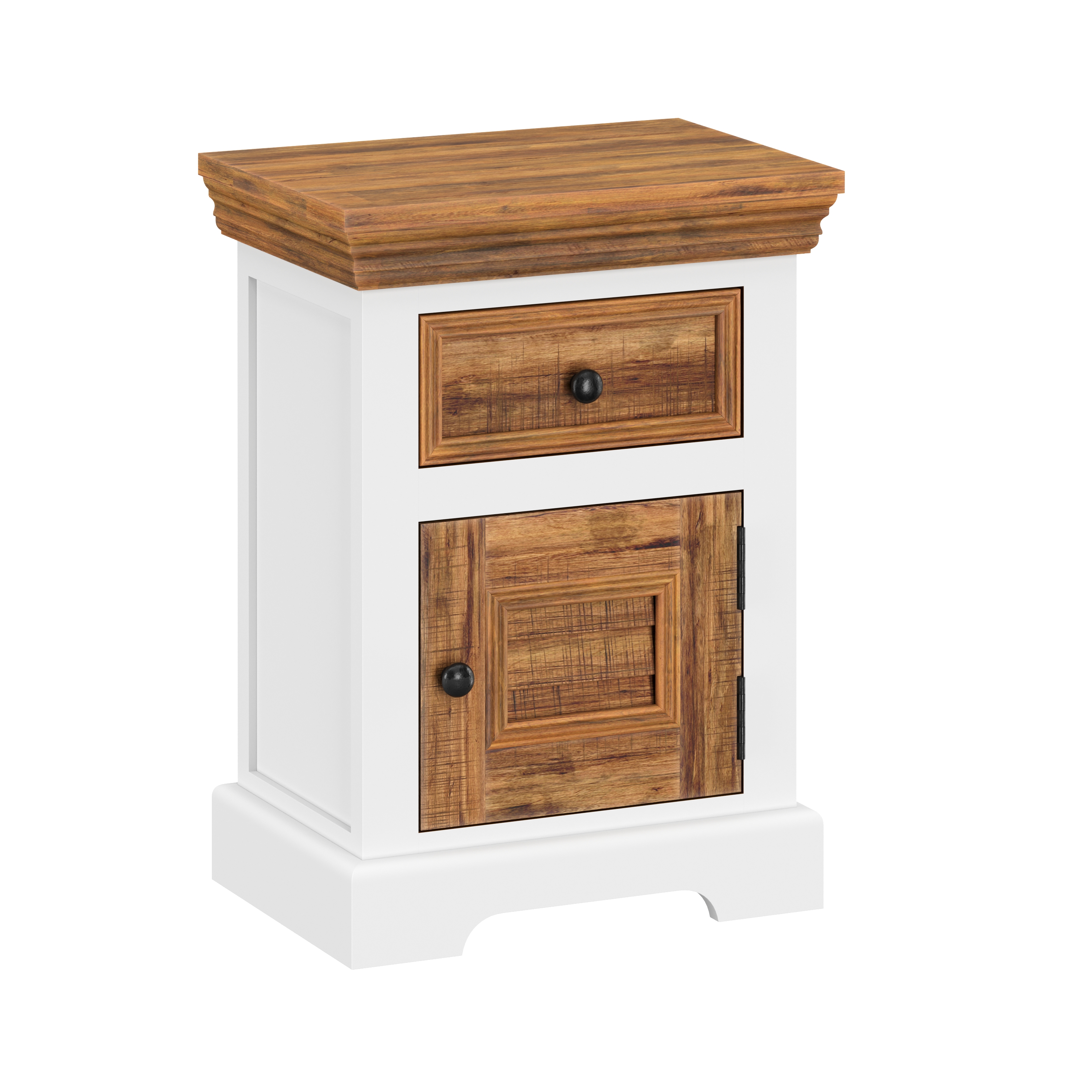 Nachttisch Holz Vintage ALEXIS