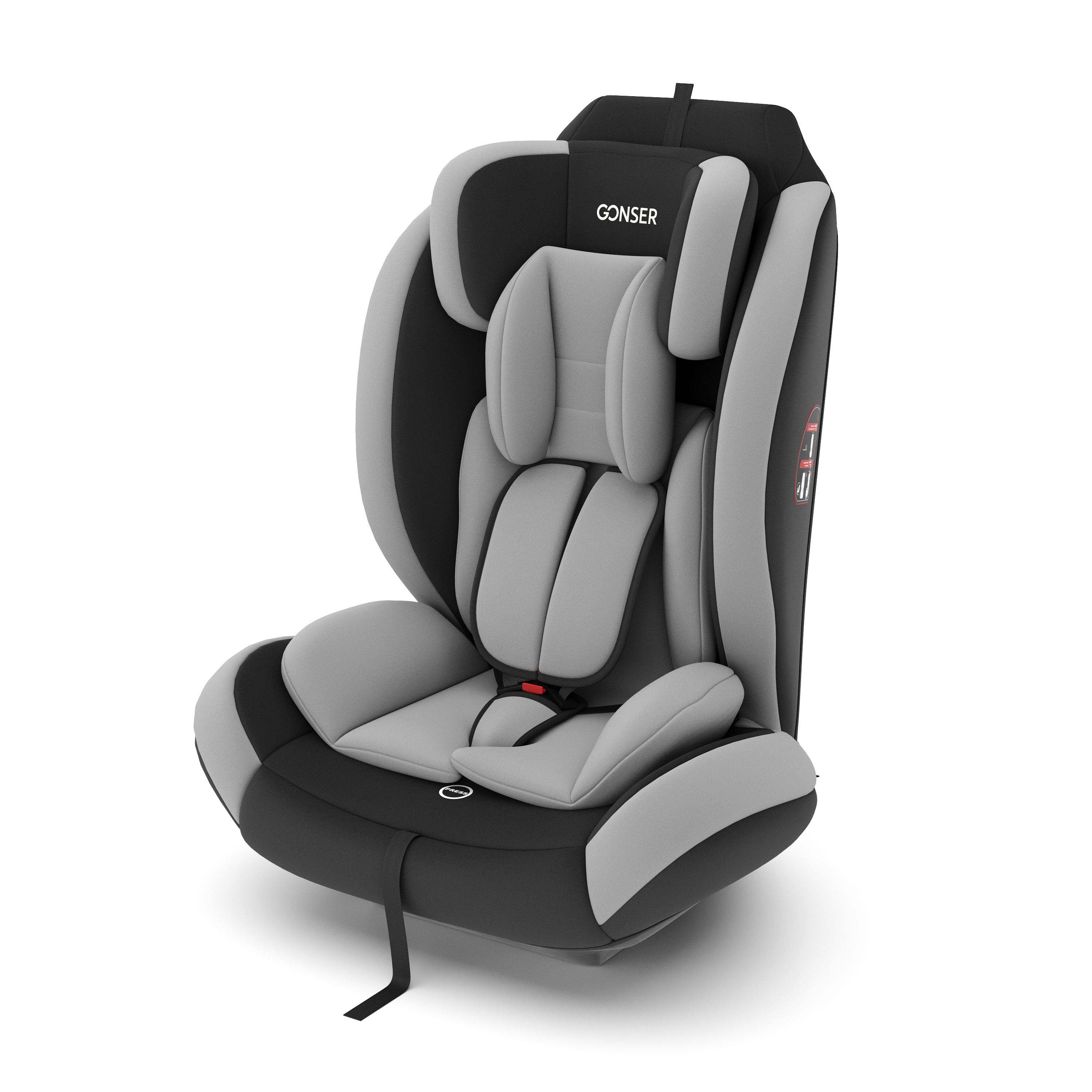 Image of Kindersitz Auto grau