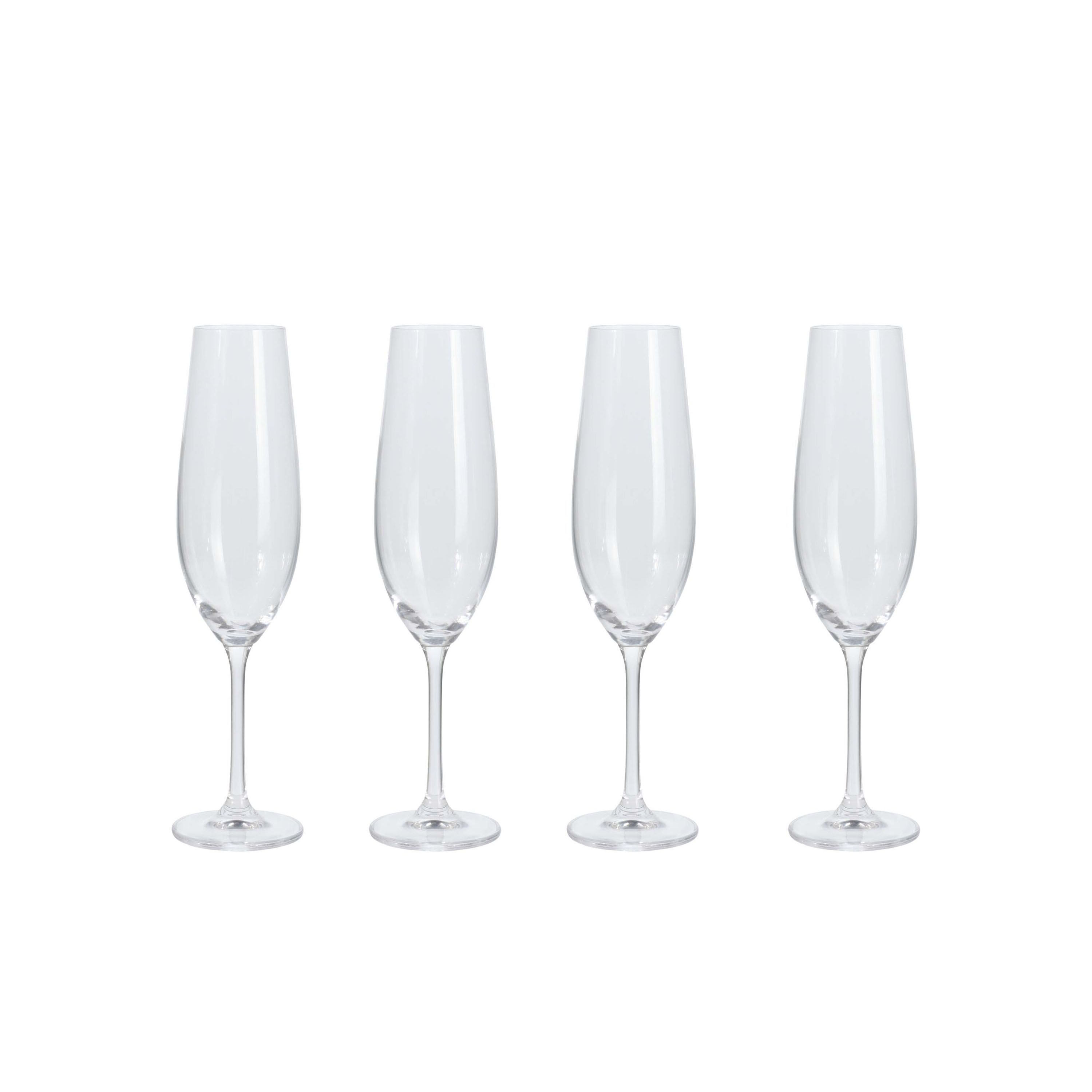 Champagnerglas 4er Set 260 ml