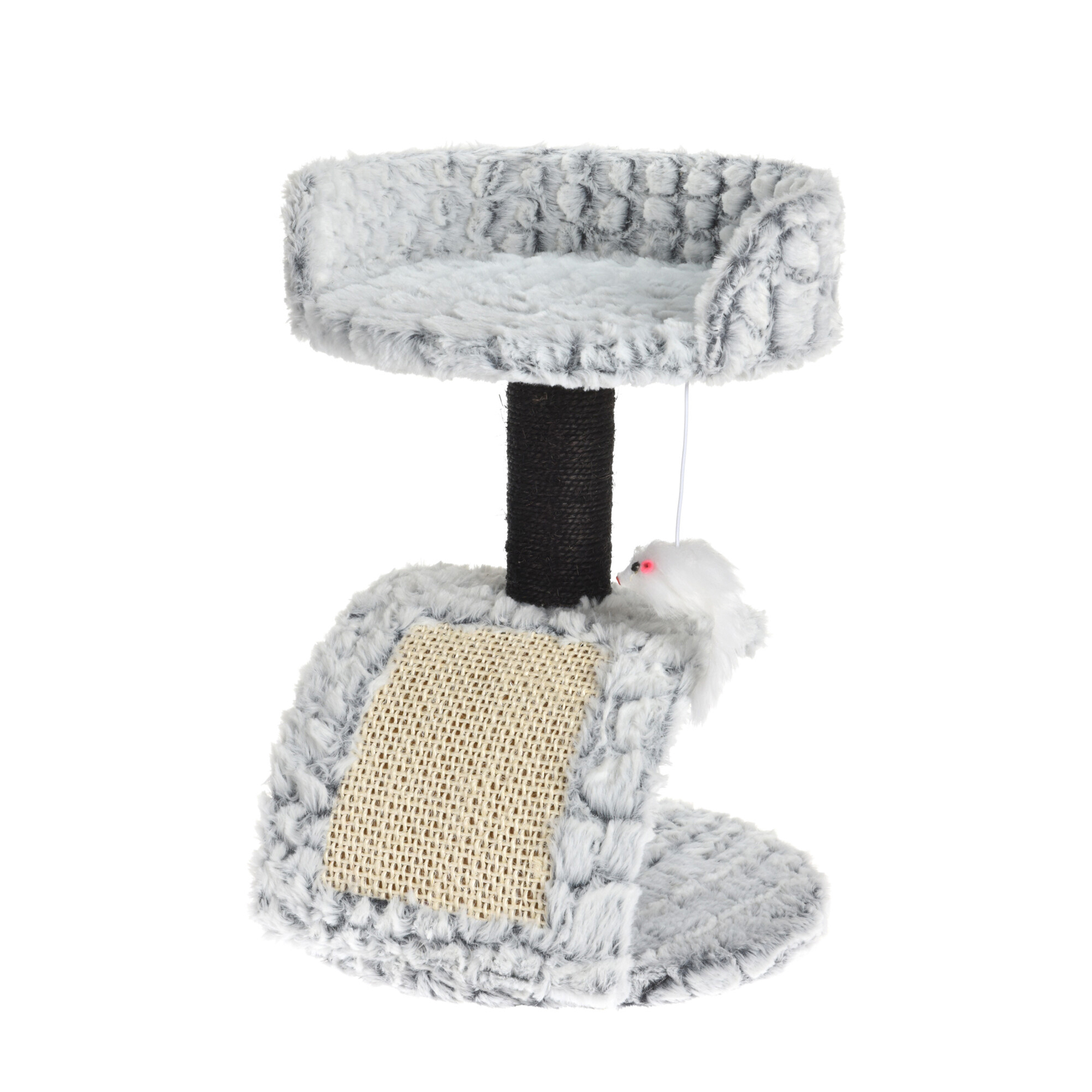 Katzenbaum 40 cm grau