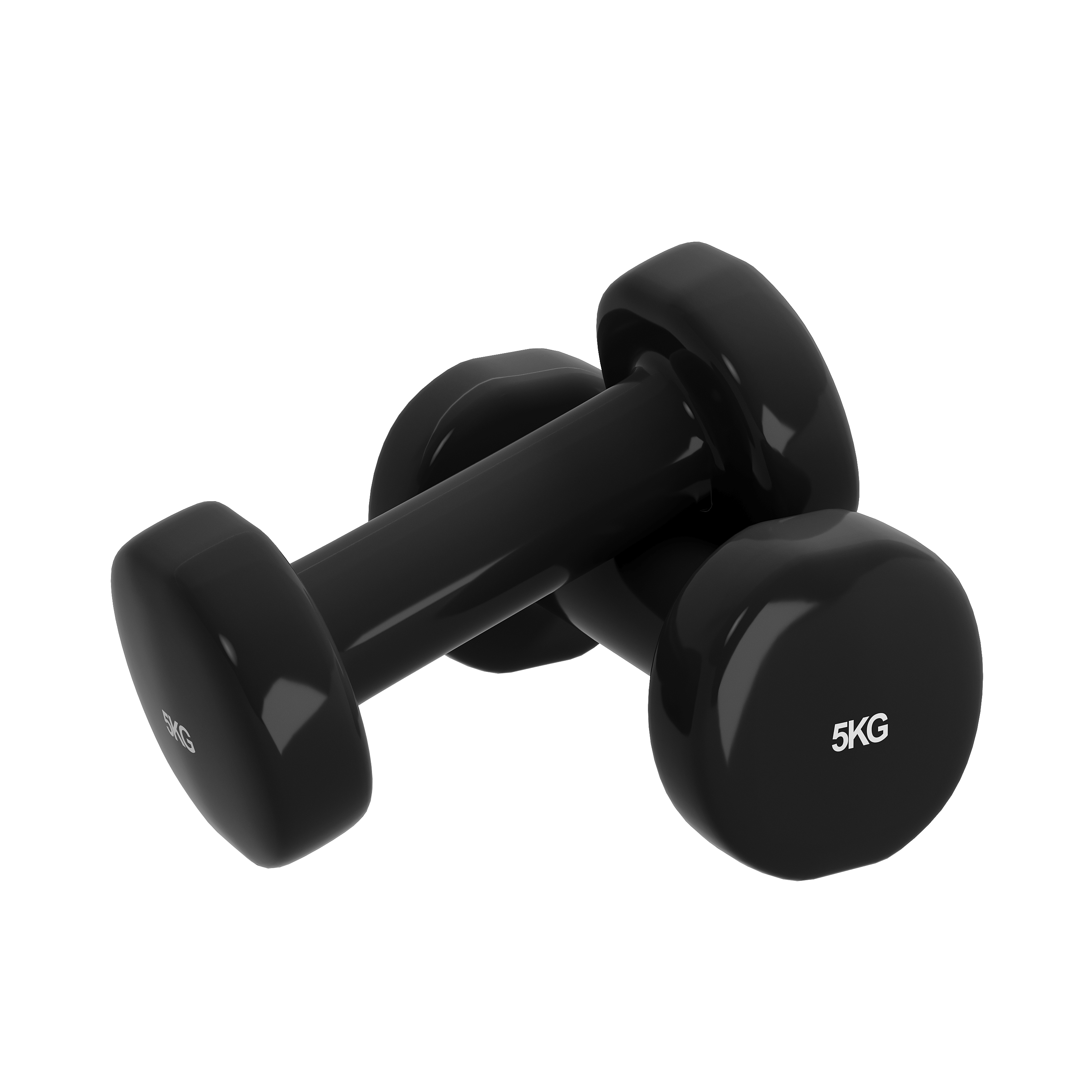 Kurzhantel Vinyl 2 x 5 kg