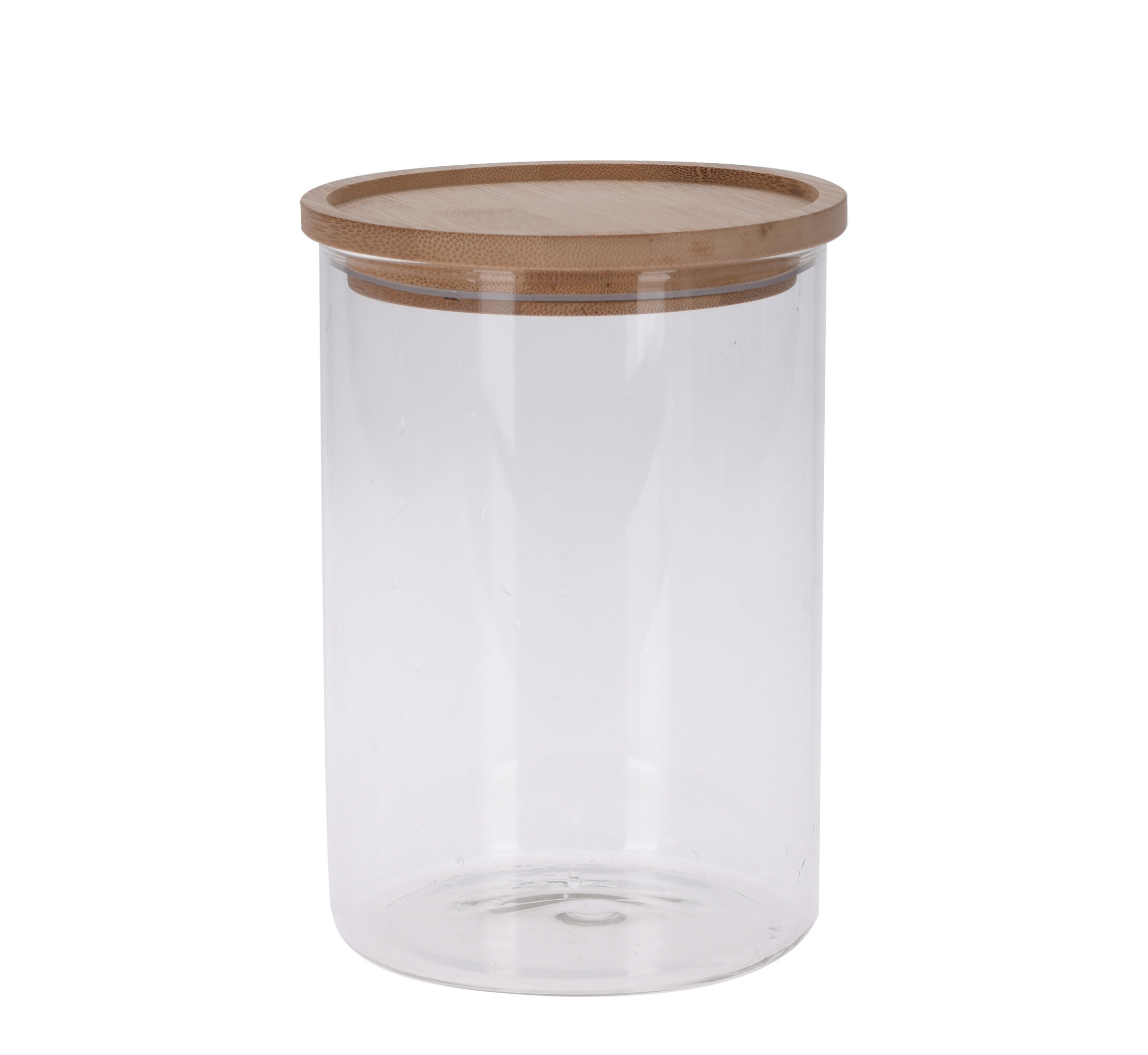 Vorratsdose Glas mit Bambusdeckel 1.7L