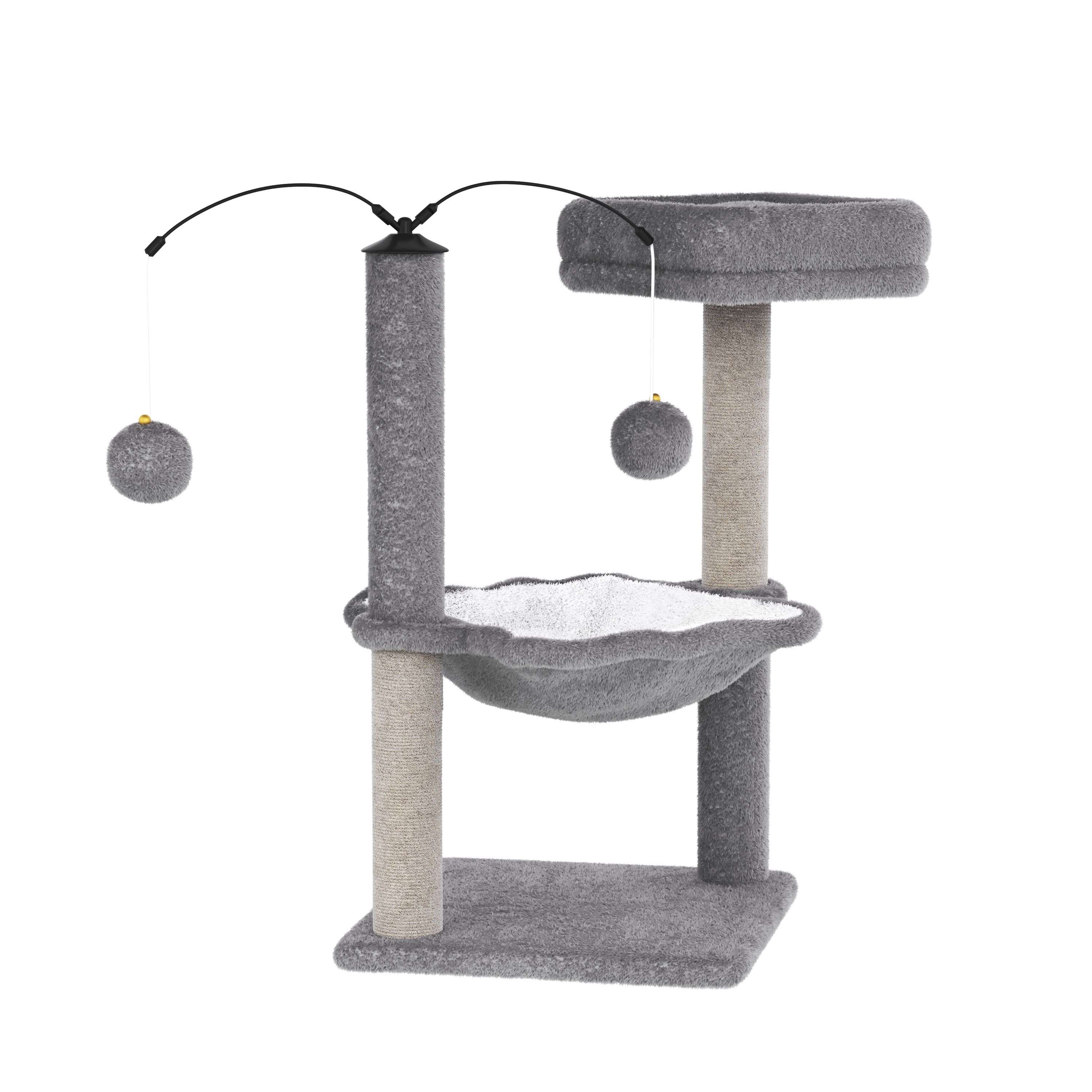 Image of Katzenbaum BONNY 76 cm grau