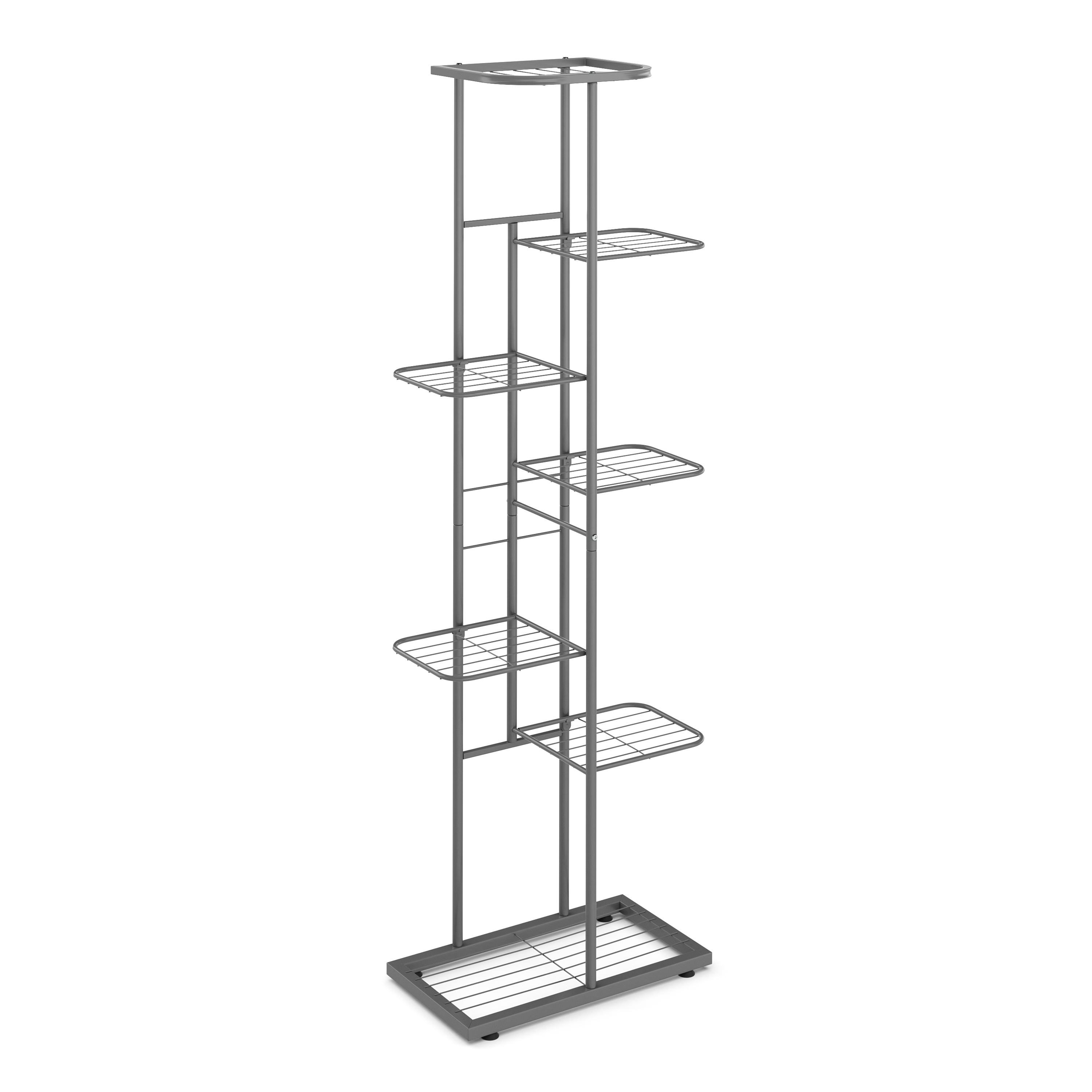 Pflanzenständer 126 x 43 x 22 cm grau