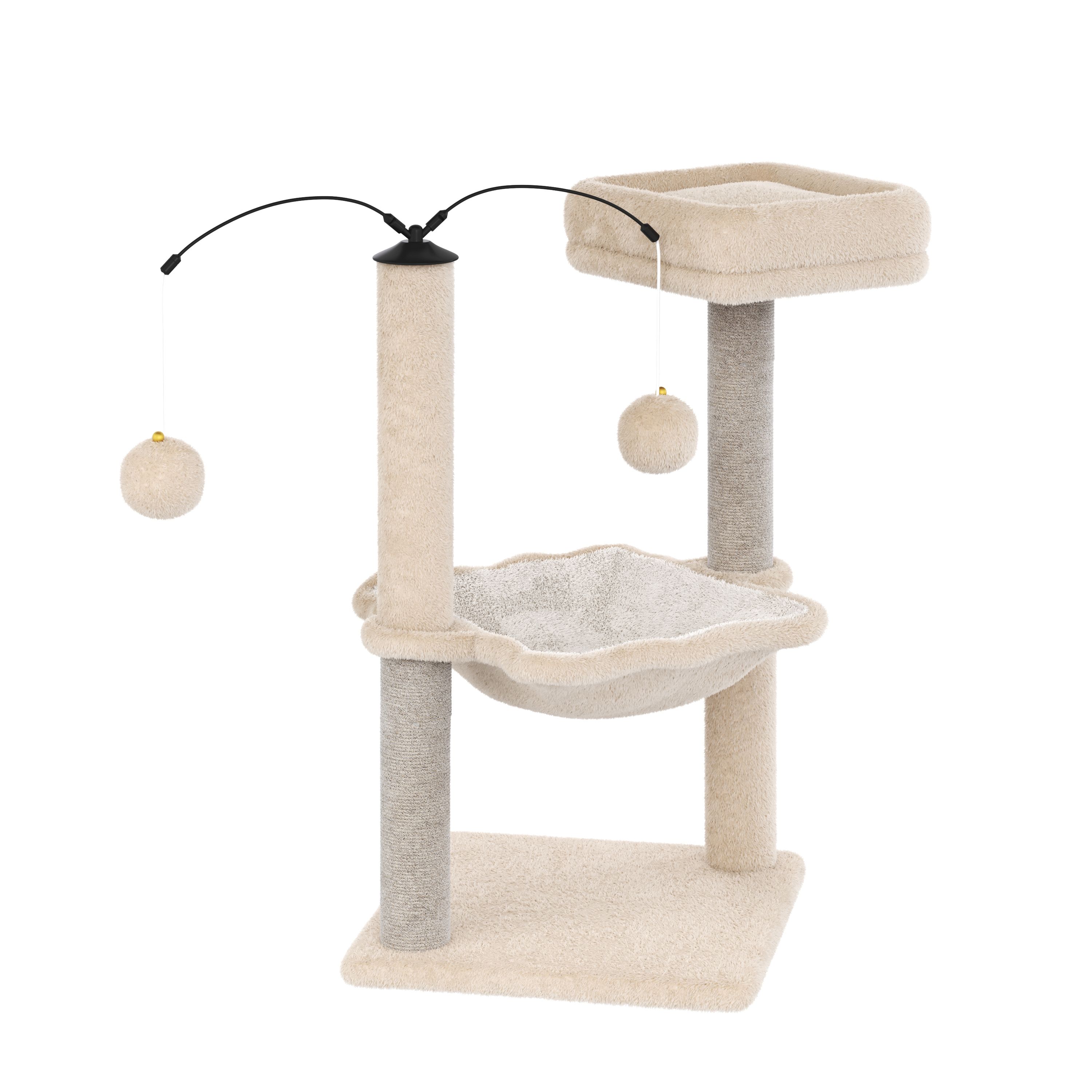 Katzenbaum BONNY 76 cm beige