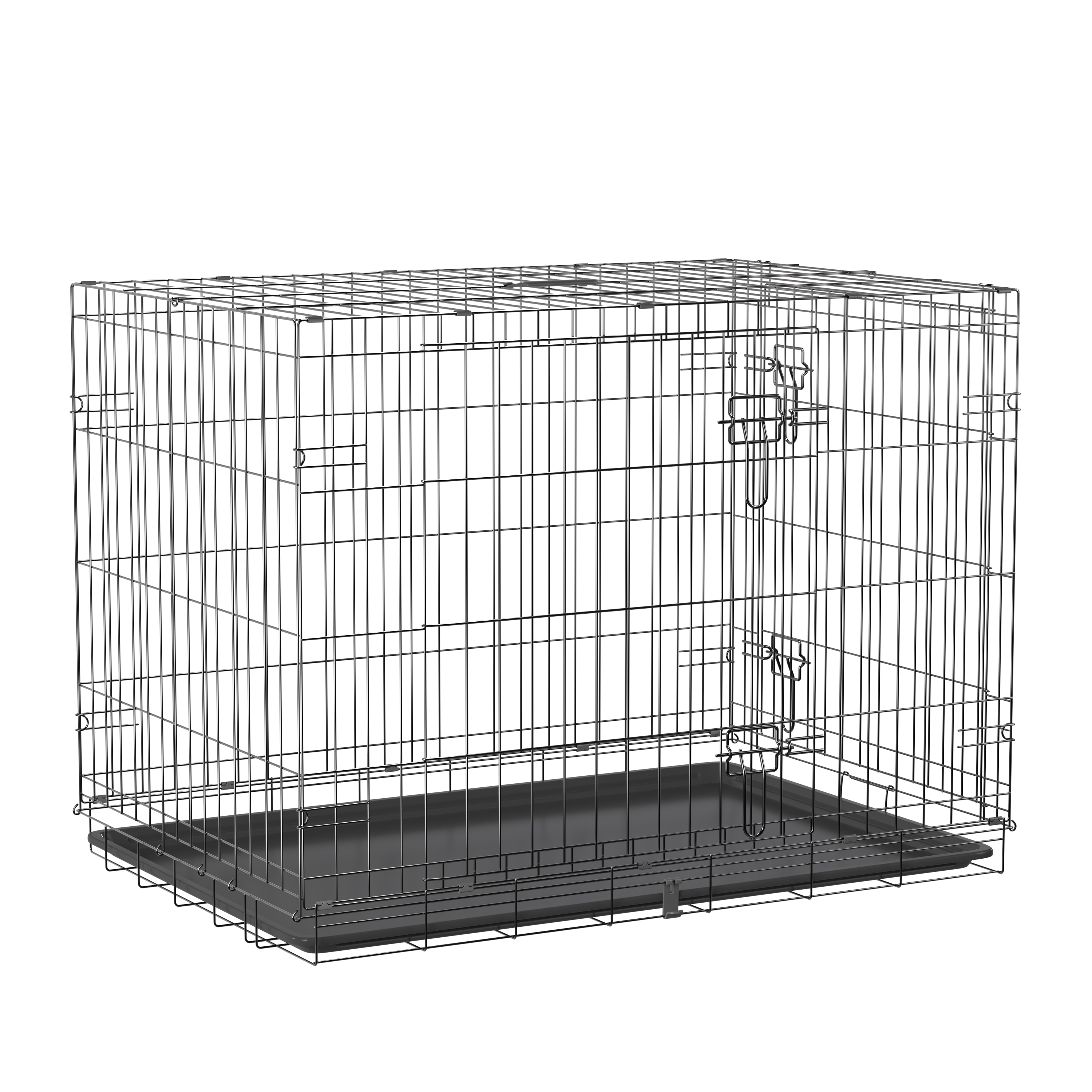 Transportkäfig faltbar Gr. M schwarz