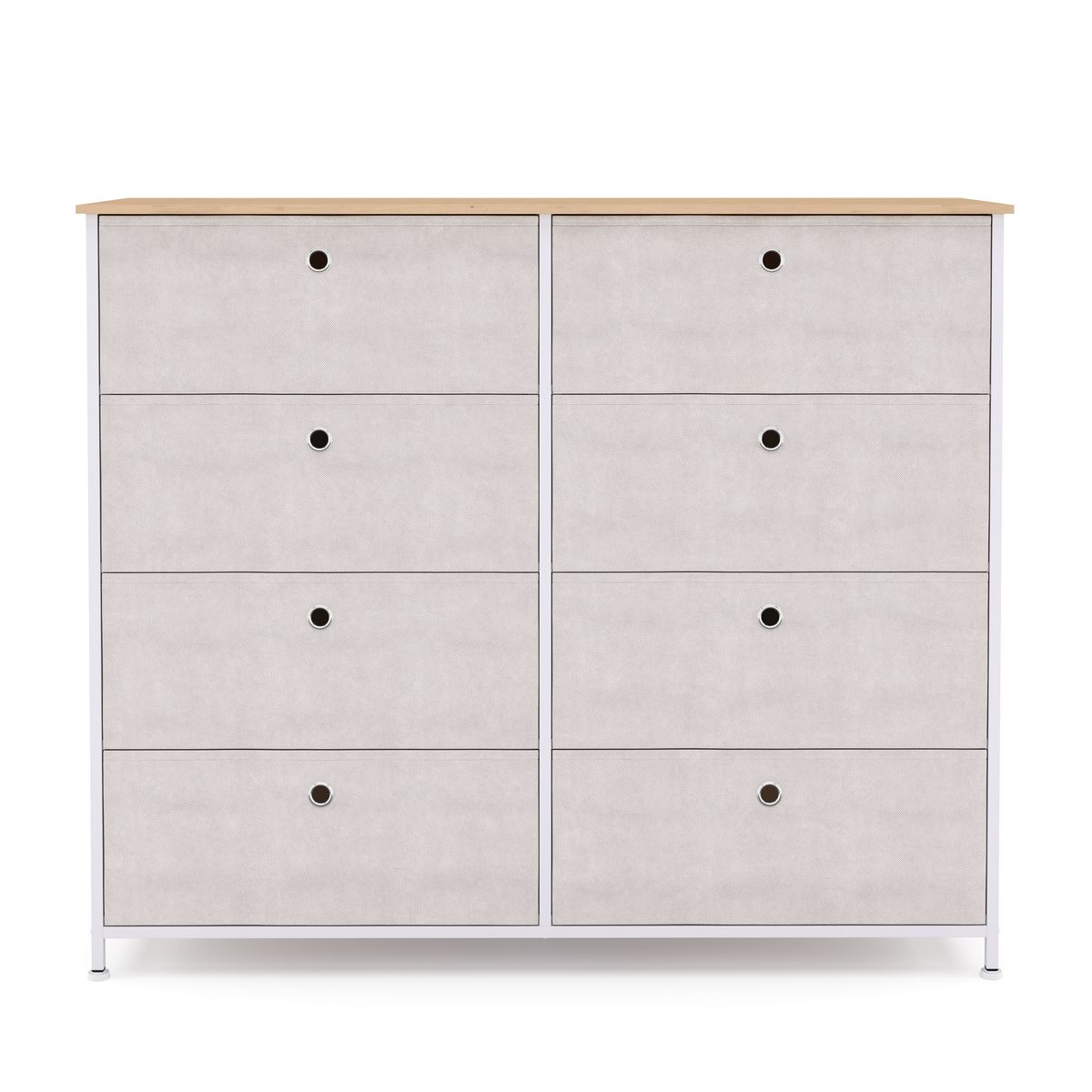 【送料無料】Veal 12 Drawer Chest - BEIGE 送料無料】Veal 12 Drawer Chest - BEIGE 9066035 - Versa - 5