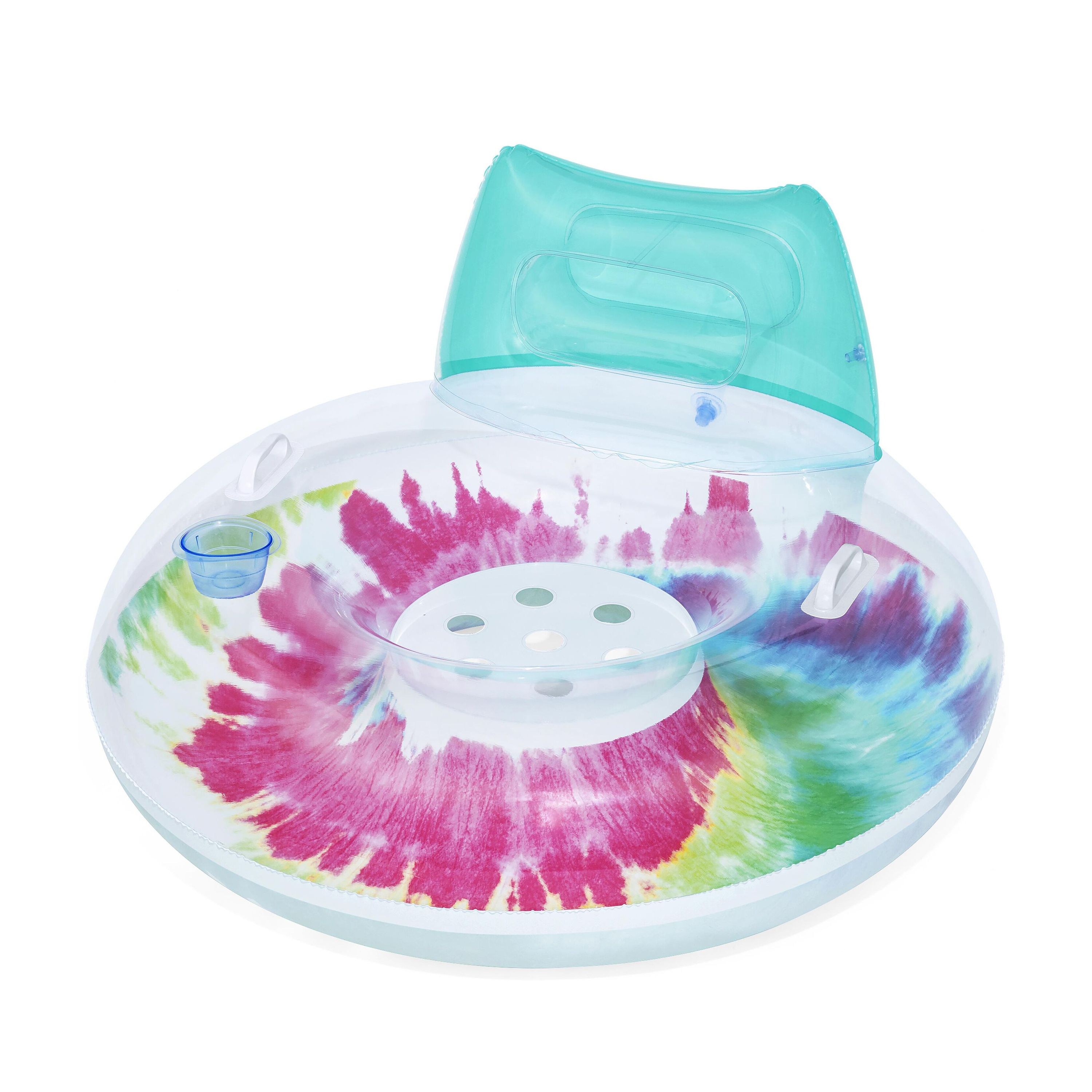 Image of Schwimmring mit Rückenlehne Tie Dye 106 cm