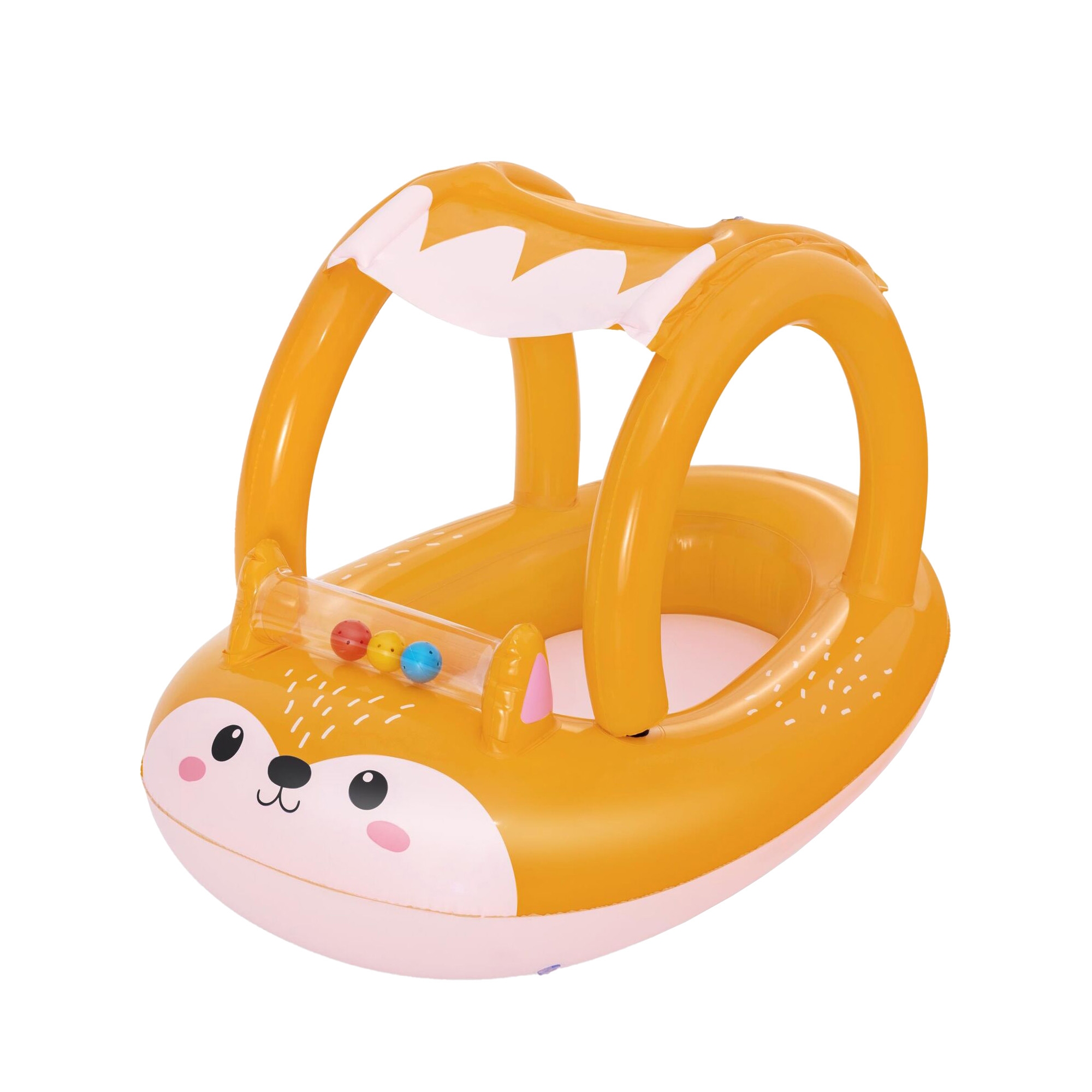 Kinderboot mit Dach Friendly Fox 87 x 60 cm