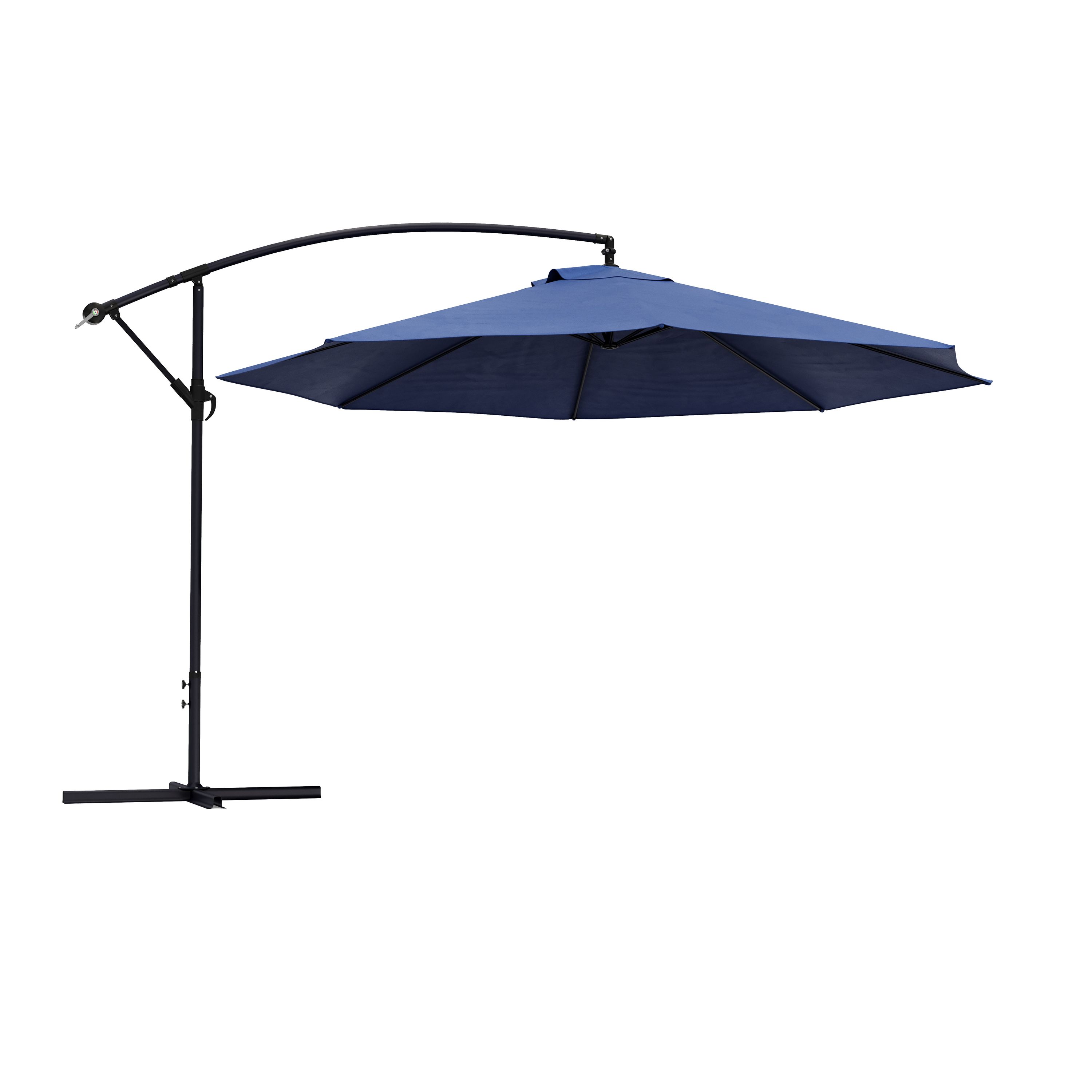 Image of Sonnenschirm Ampelschirm SUN 350 cm blau