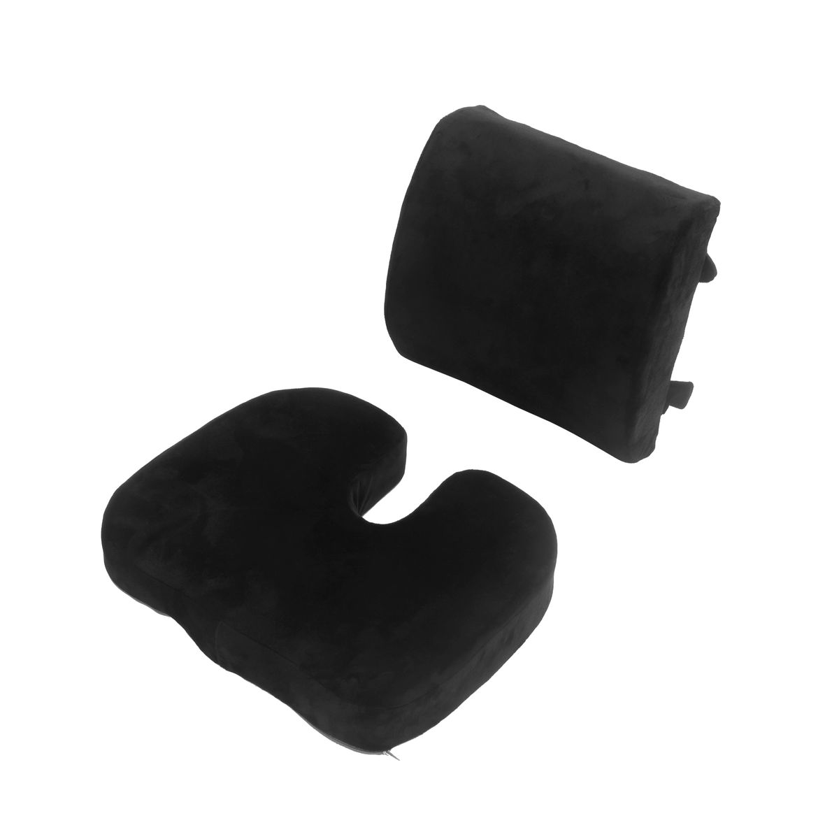 Siège de voiture en cuir anti-dérapant Bambou Charcoal Unique Coussin