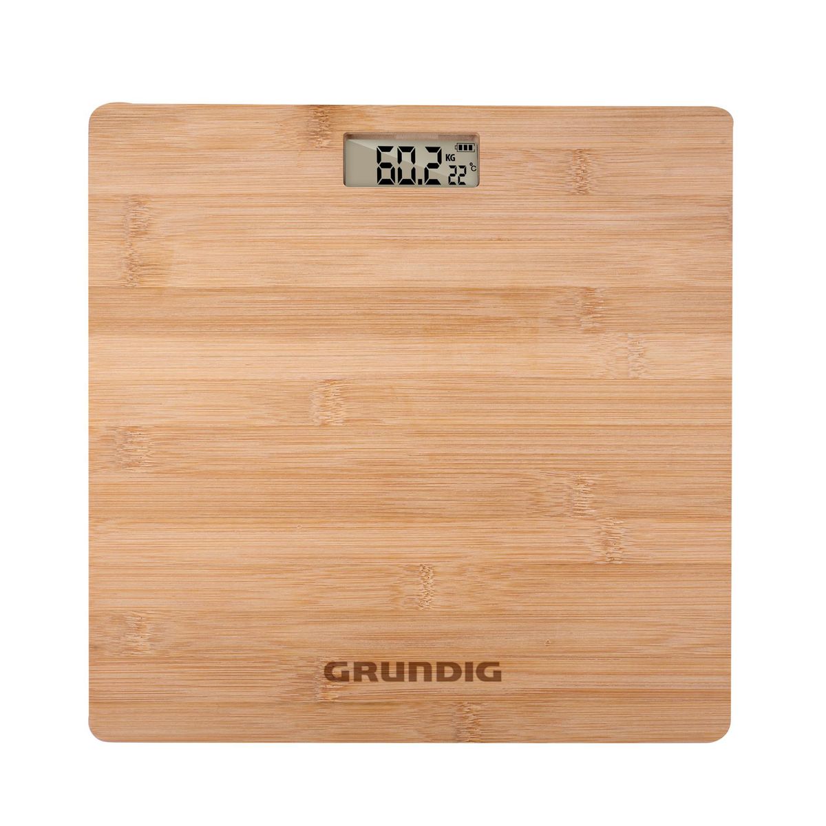 Personenwaage Bambus 28 x 28 cm | GONSER.CH