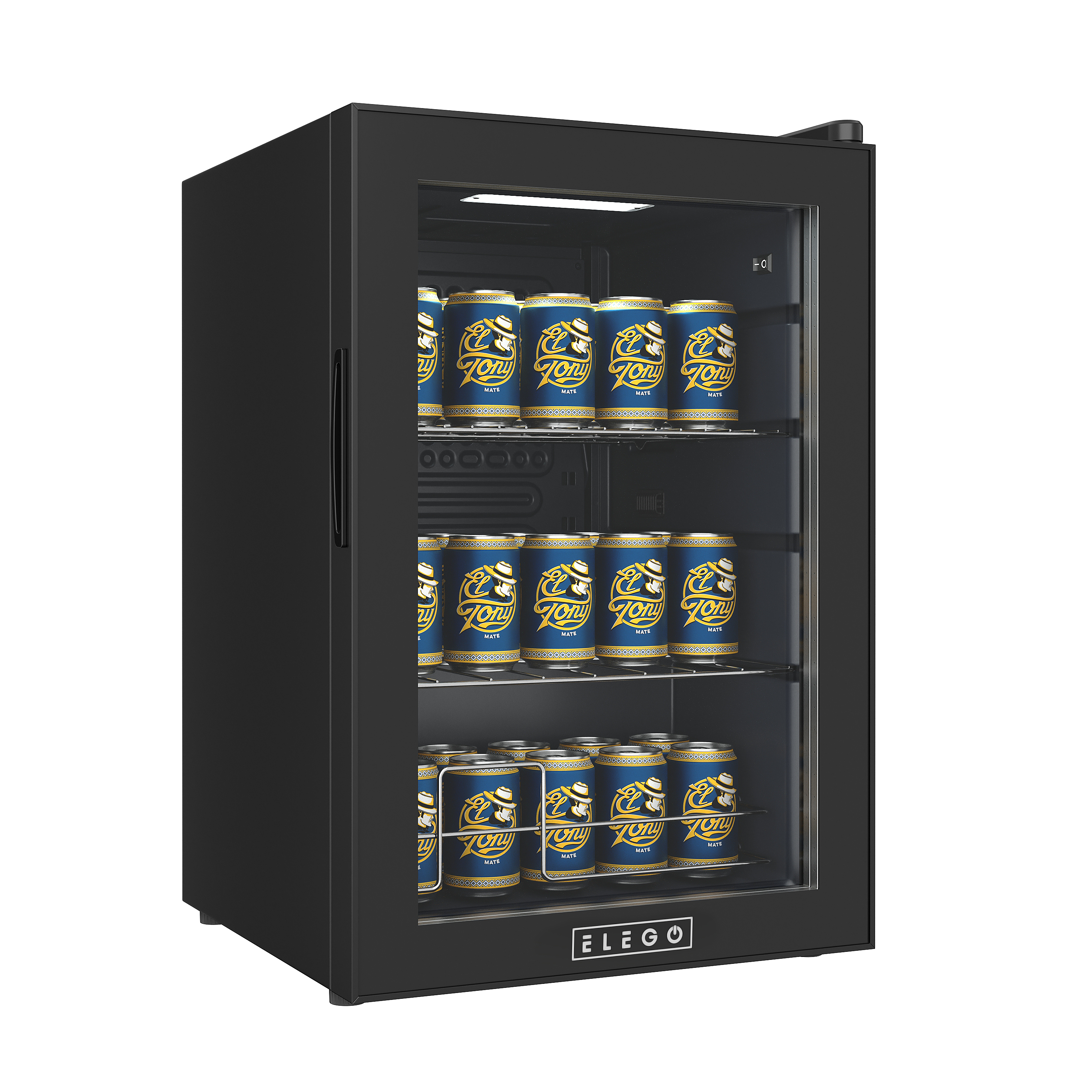 Minikühlschrank 53L schwarz