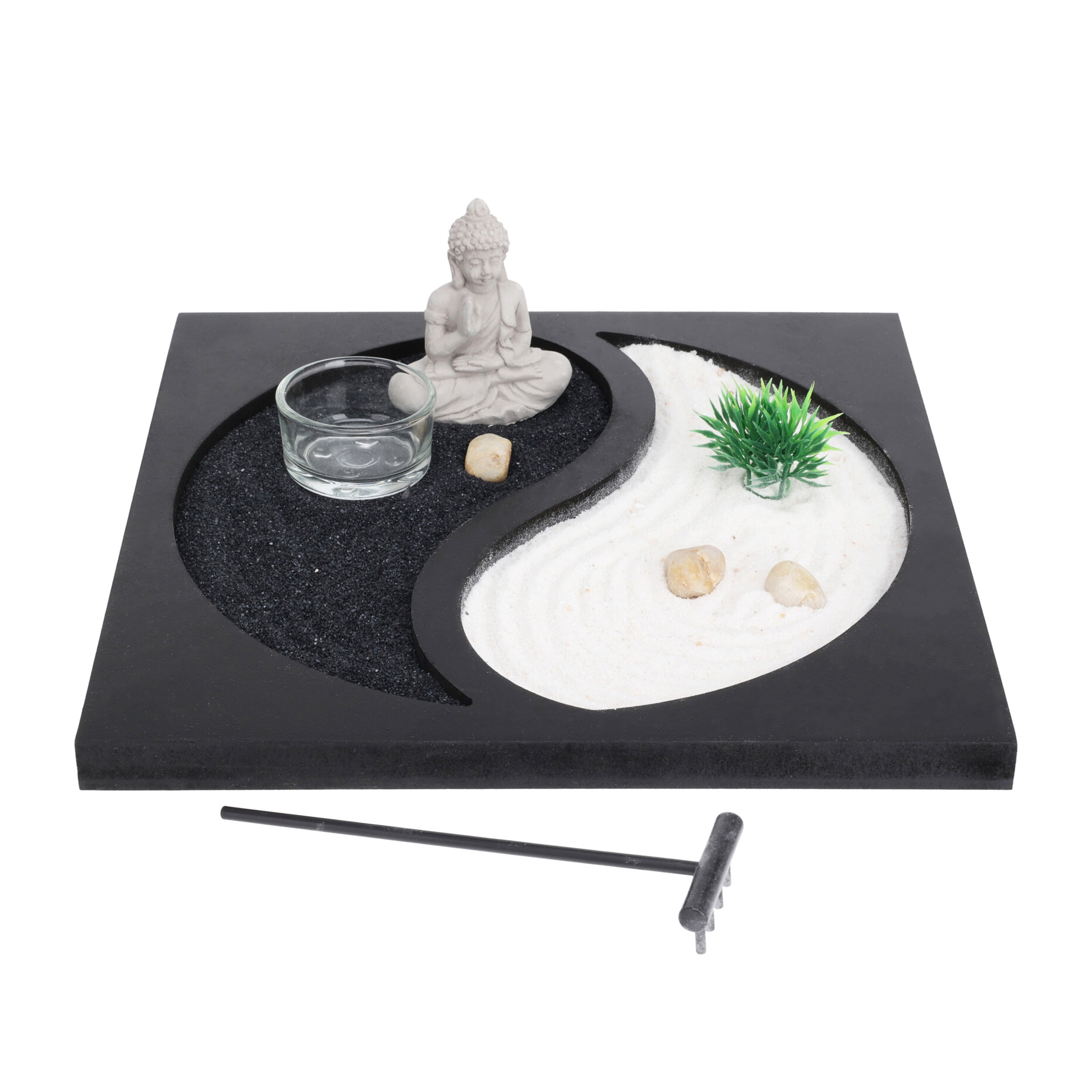 Buddha Zen Garten Set 10-teilig