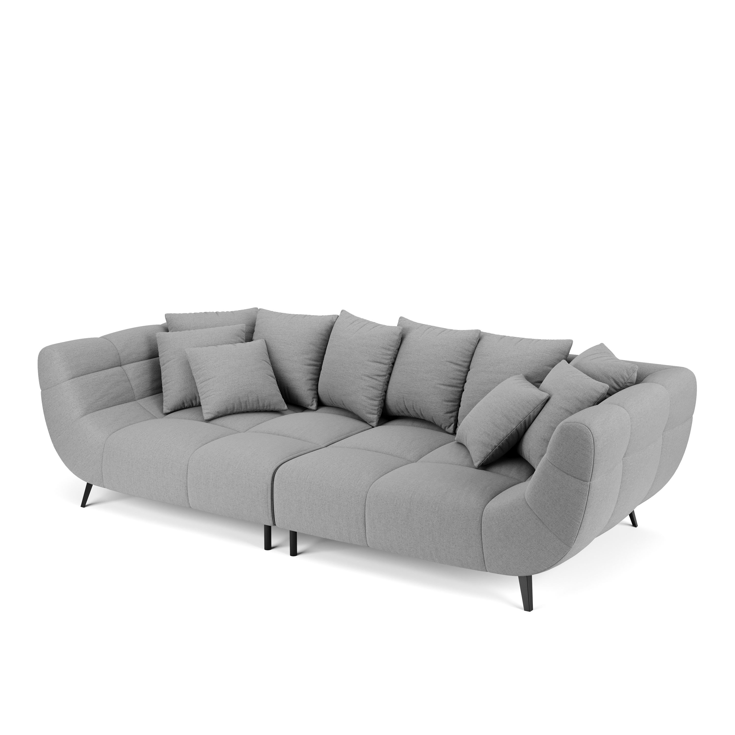 Bigsofa ZOEY grau