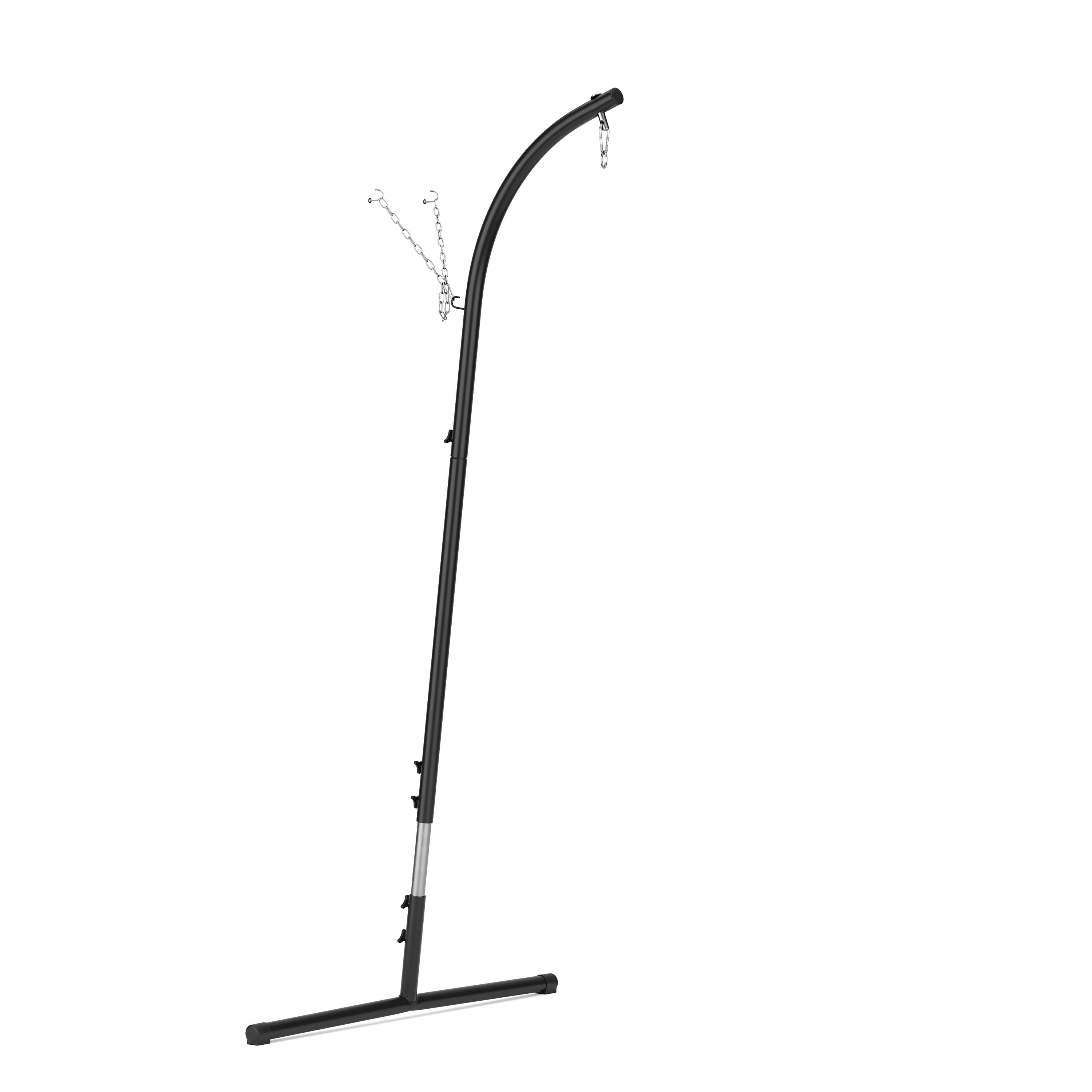 Wandgestell für Hängesessel 100 x 60 x 260 cm schwarz