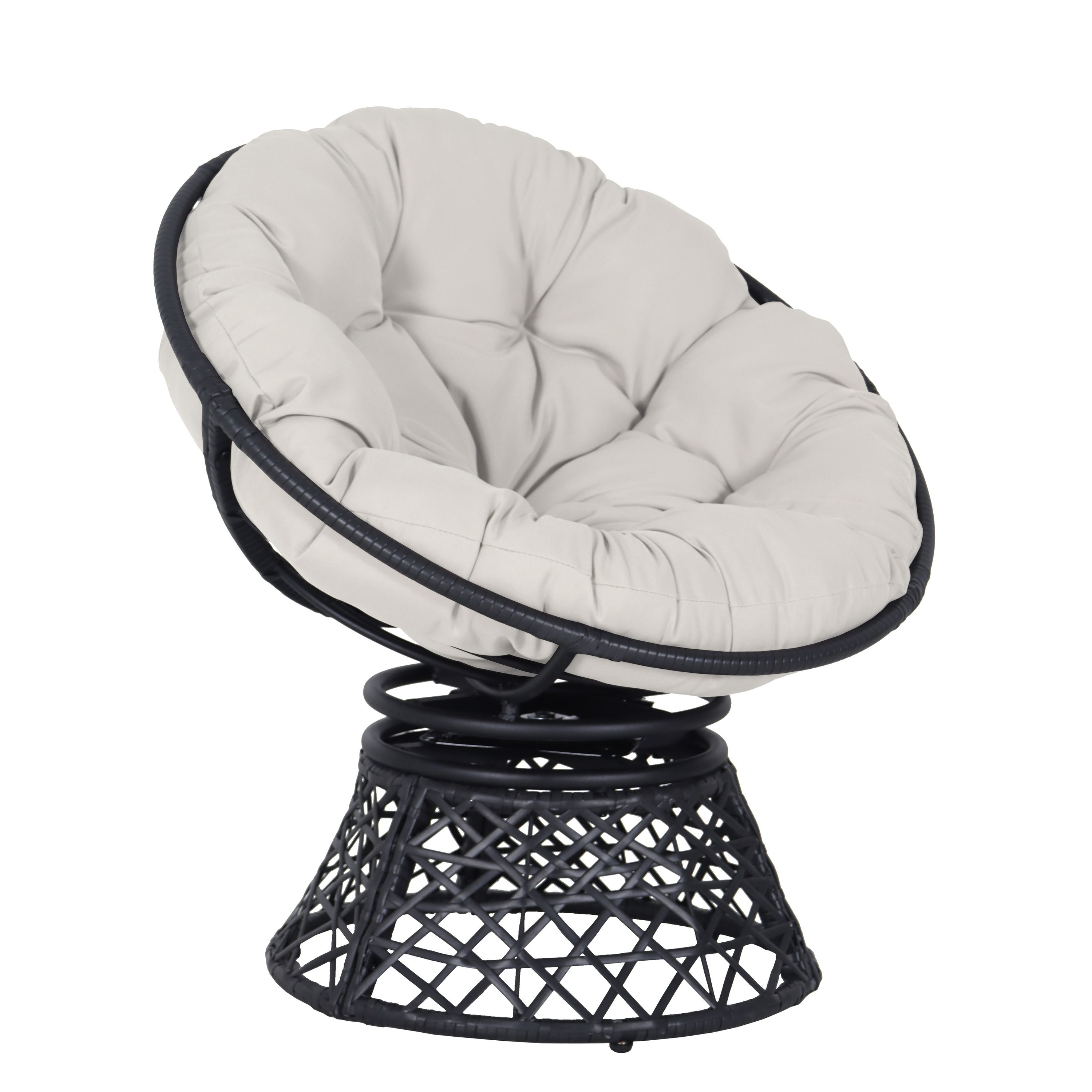 Image of Loungesessel drehbar FOLKER weiss