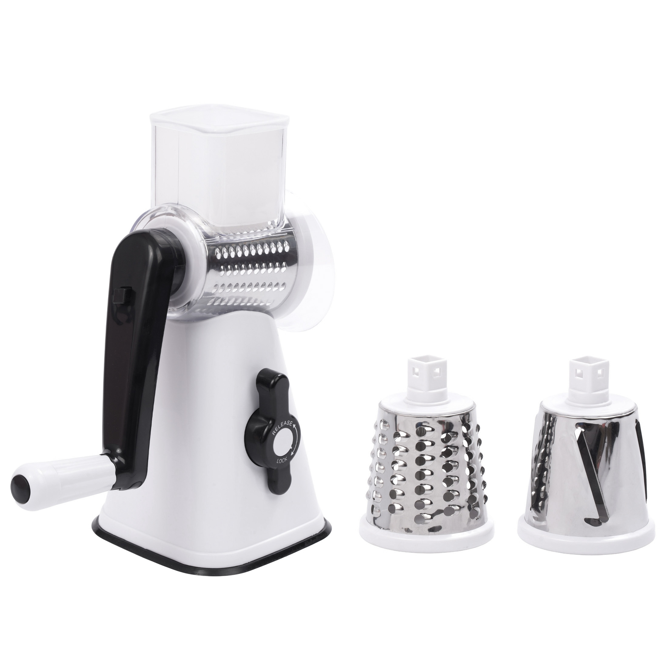 Trommelreibe multifunktional mit 3 Einsätzen