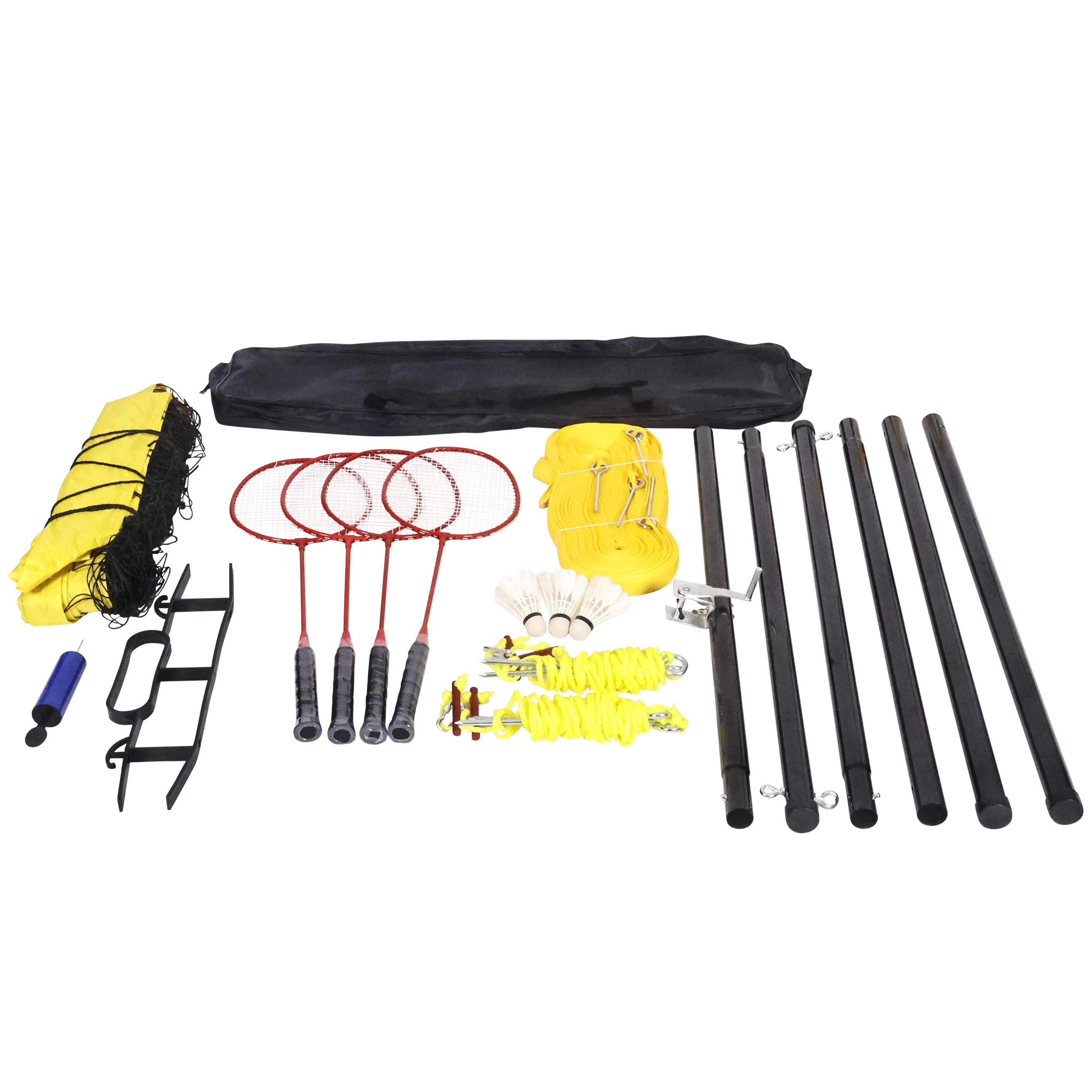 Volleyball und Badminton Set