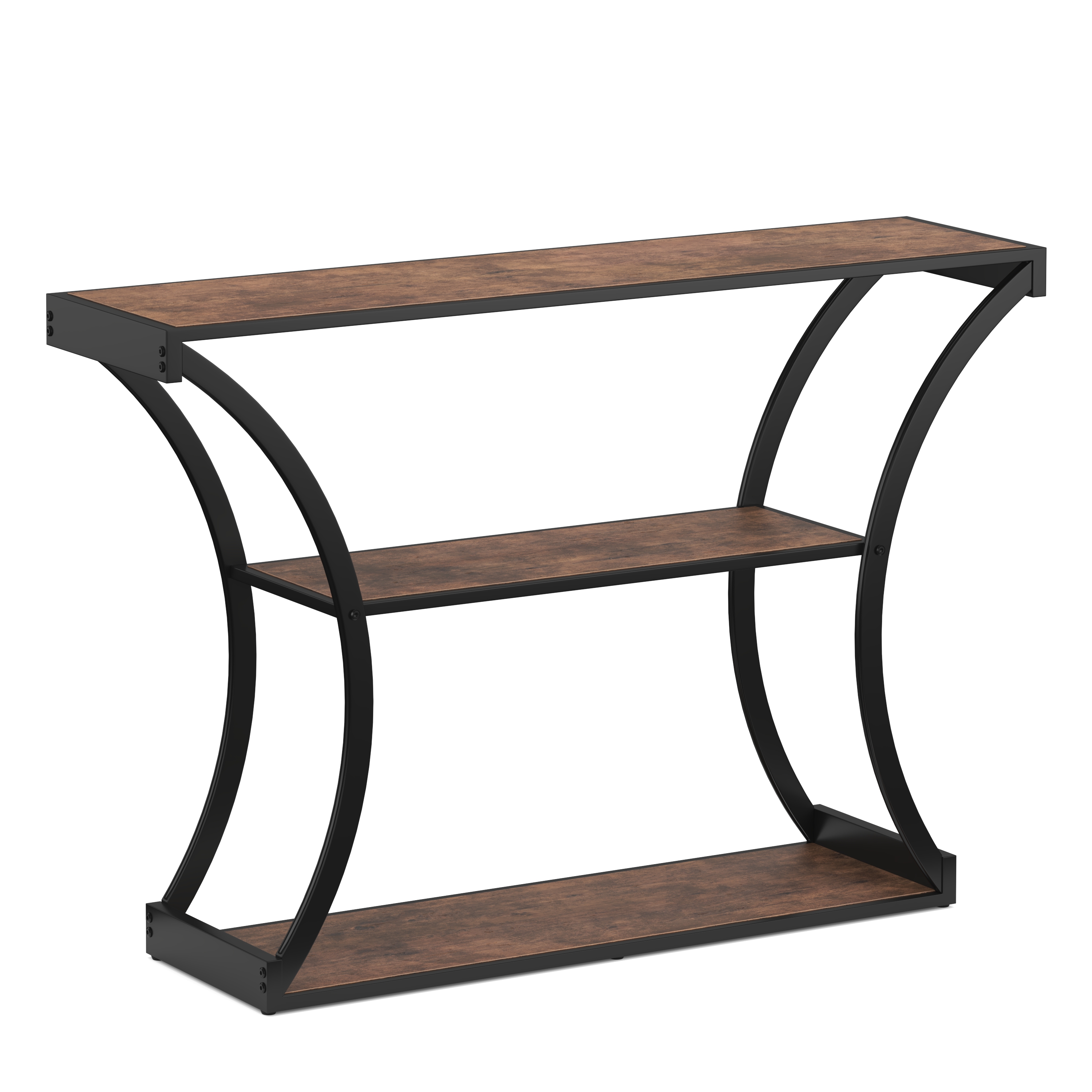 Konsolentisch mit Ablage Vintage BONITA 120 x 80 cm