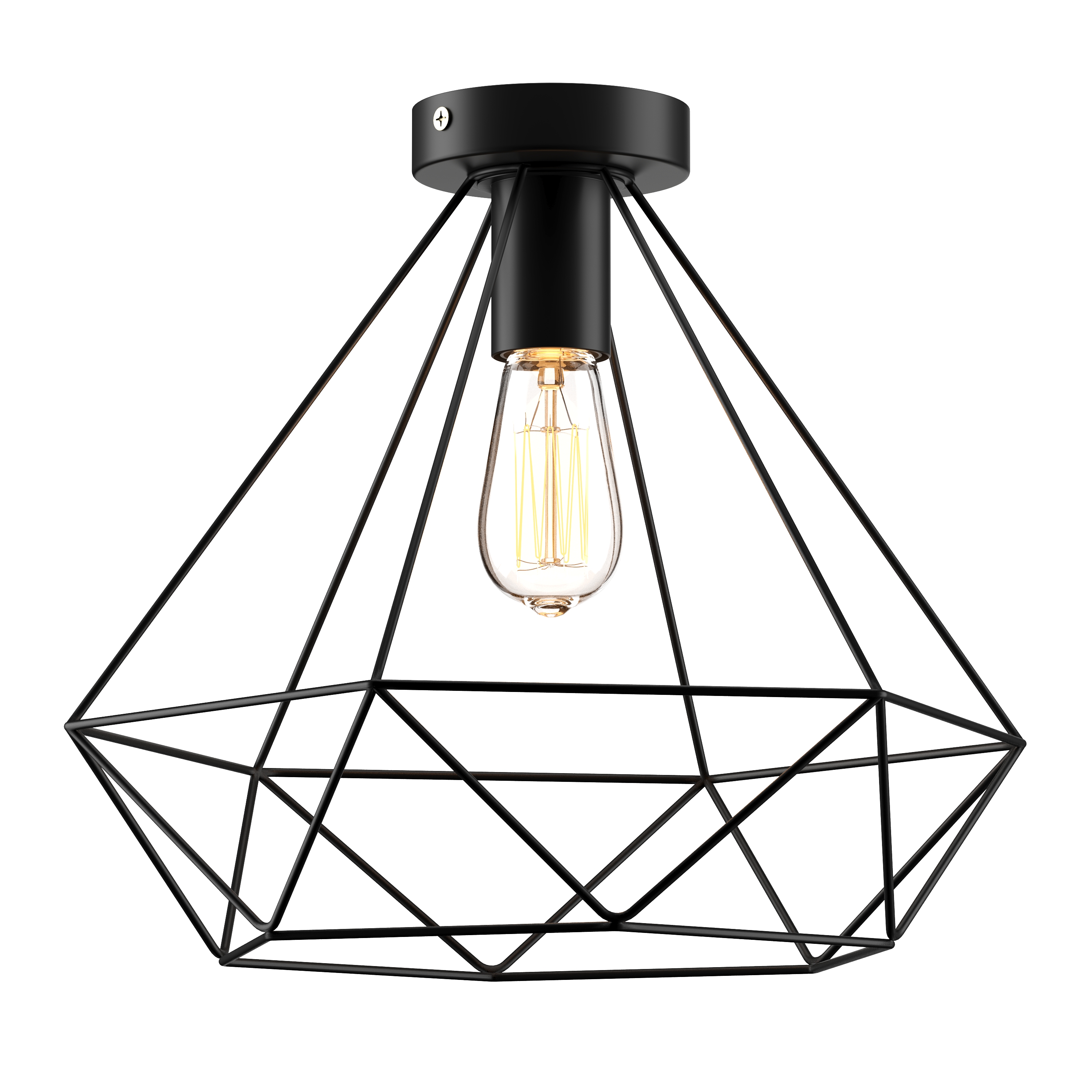 Deckenlampe PURE schwarz