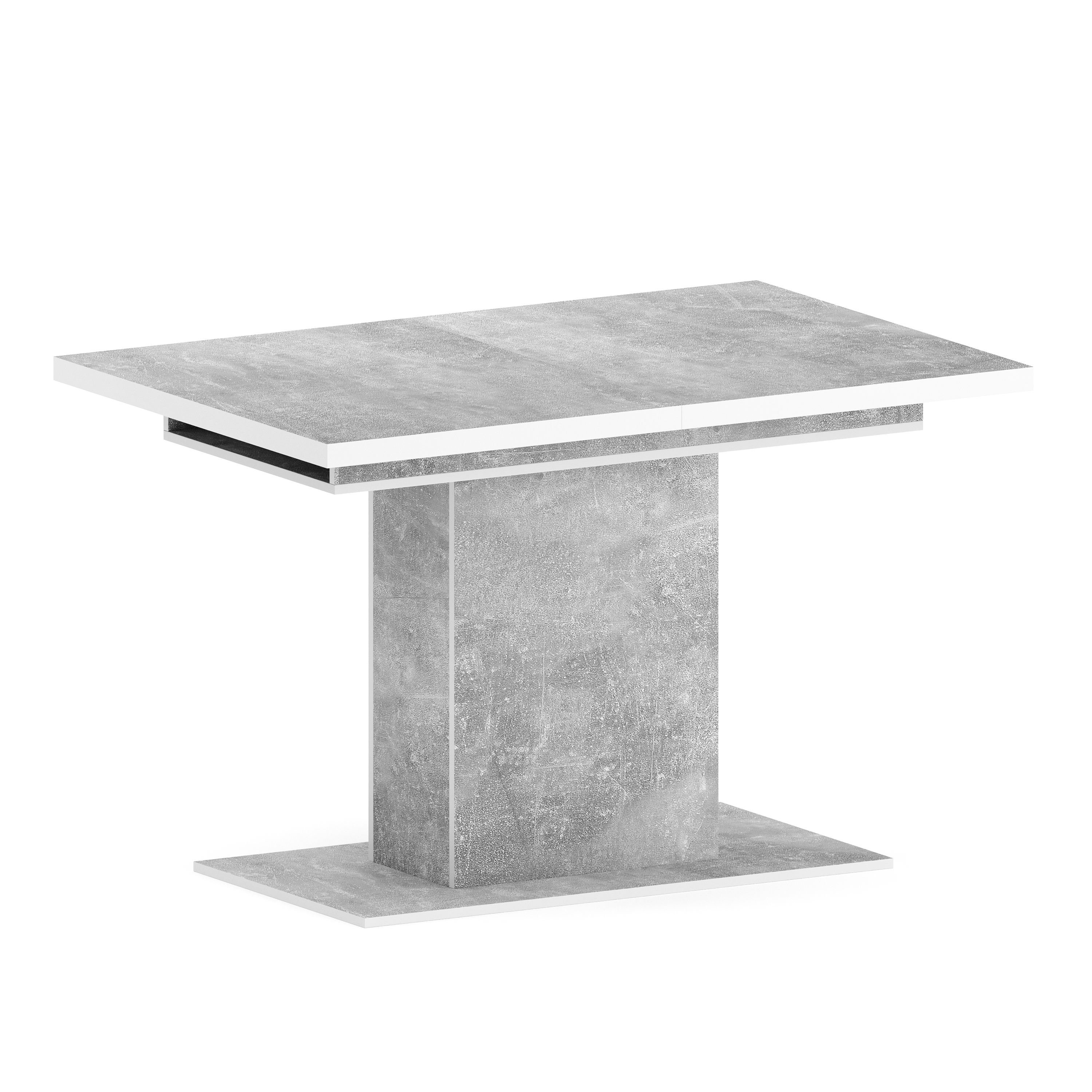 Esstisch ausziehbar DUSK 120/160 x 80 cm grau