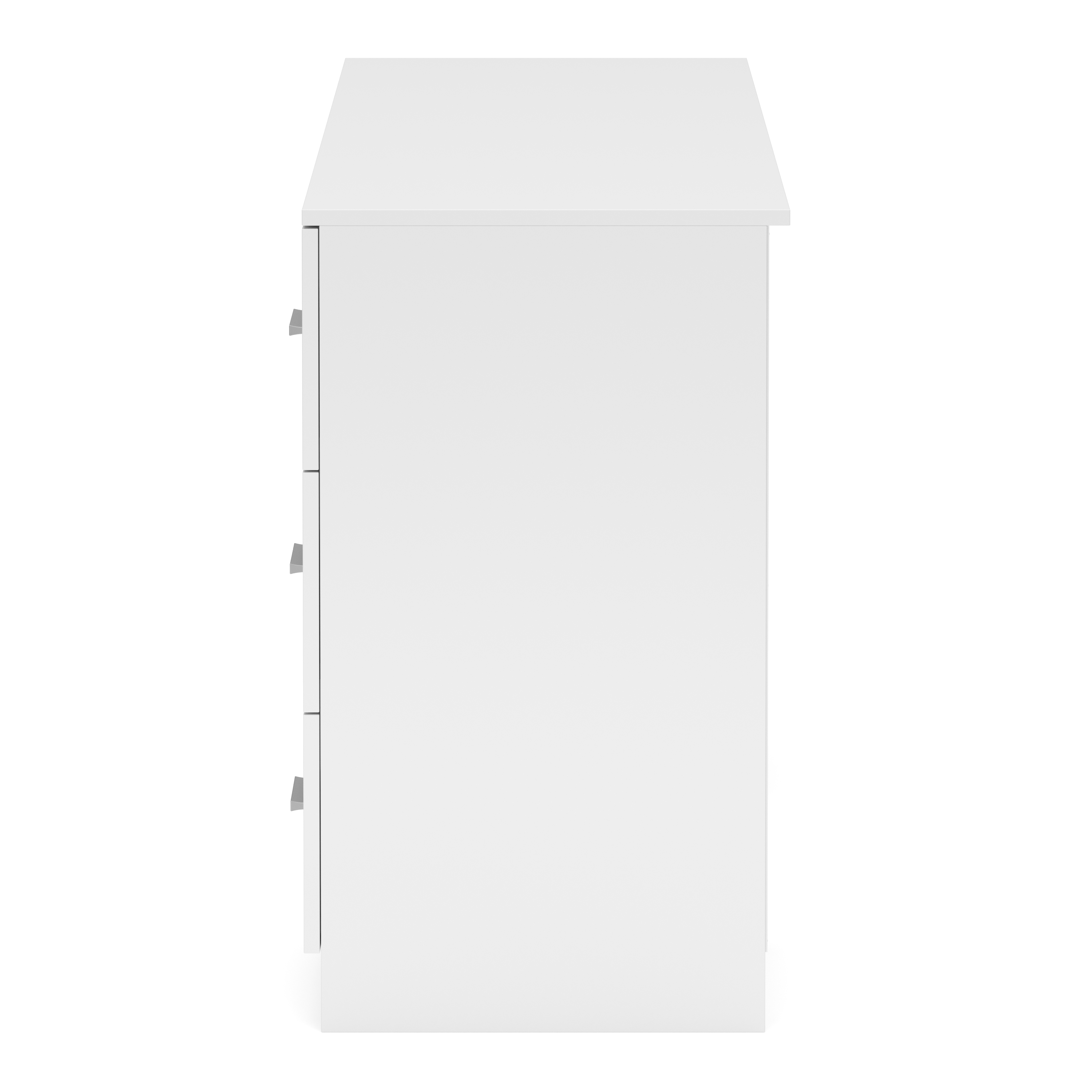 ASM Lyra TV-Wandschrank – 300 X 190 X 45 Cm, Weiß, Mit 4 Glaselementen, TV-Bank & Aufbewahrungsfächern | Modernes Wohnzimmer-Möbel