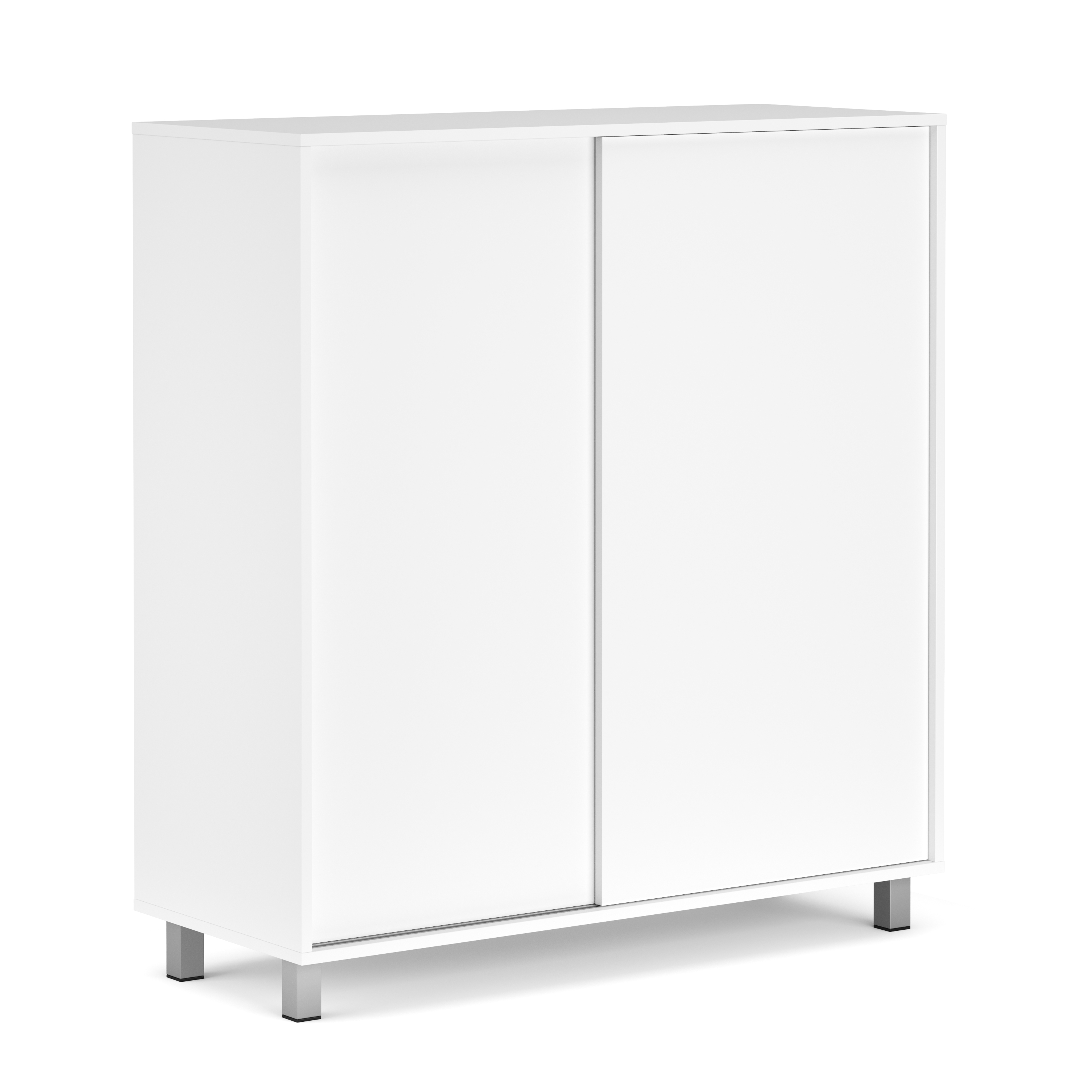 Schuhschrank ROAM 100 x 108 cm weiss