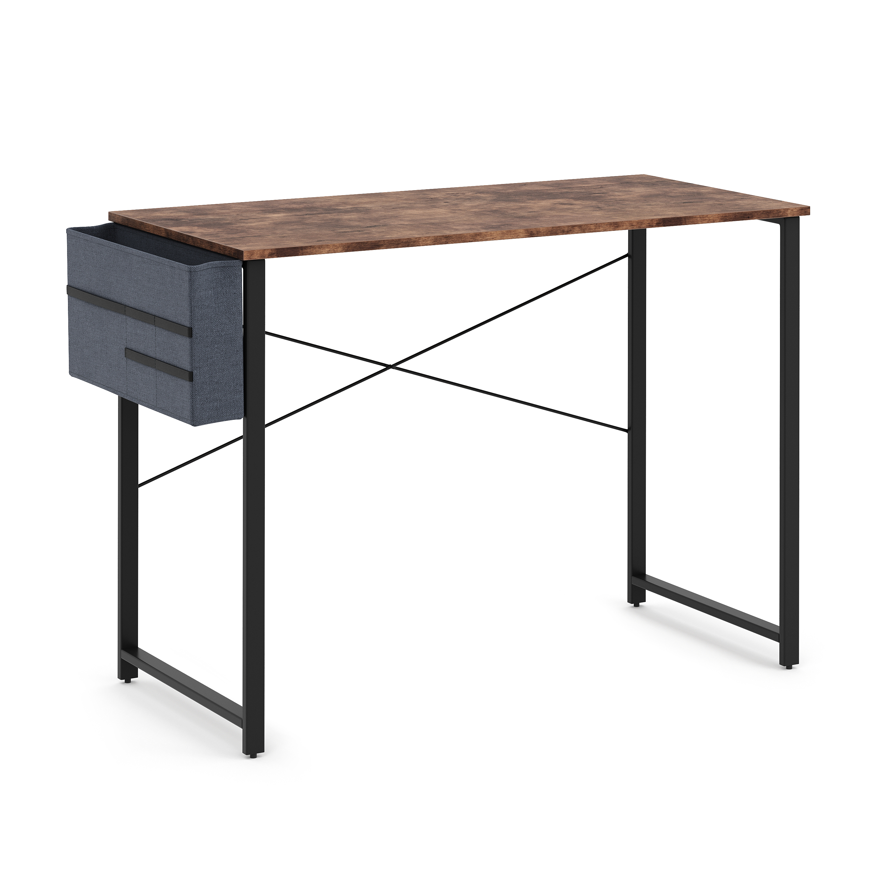 Schreibtisch Vintage BONITA mit Organizer 100 x 48 x 74 cm