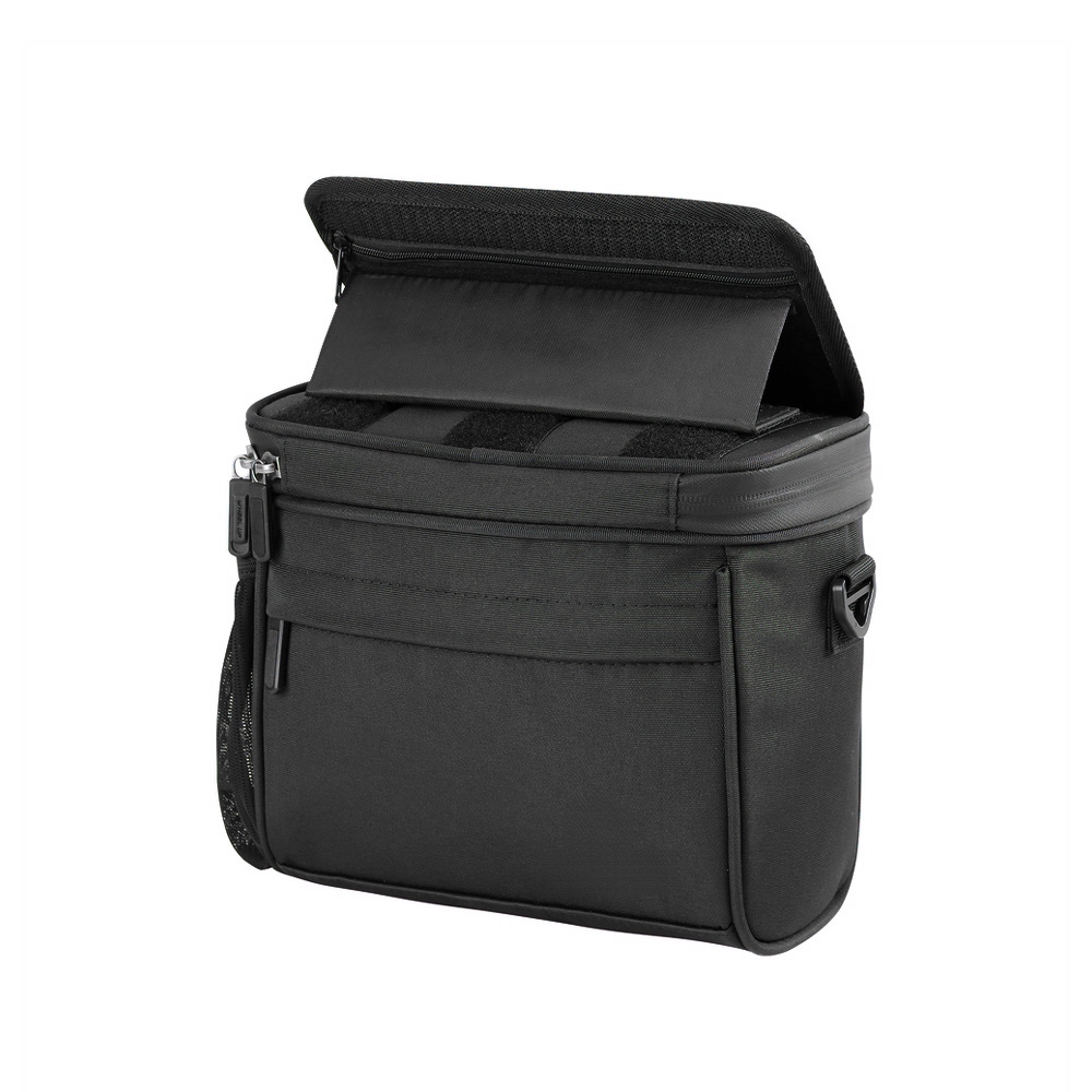 Fahrrad Lenkertasche mit Handyhalterung 4.5L schwarz