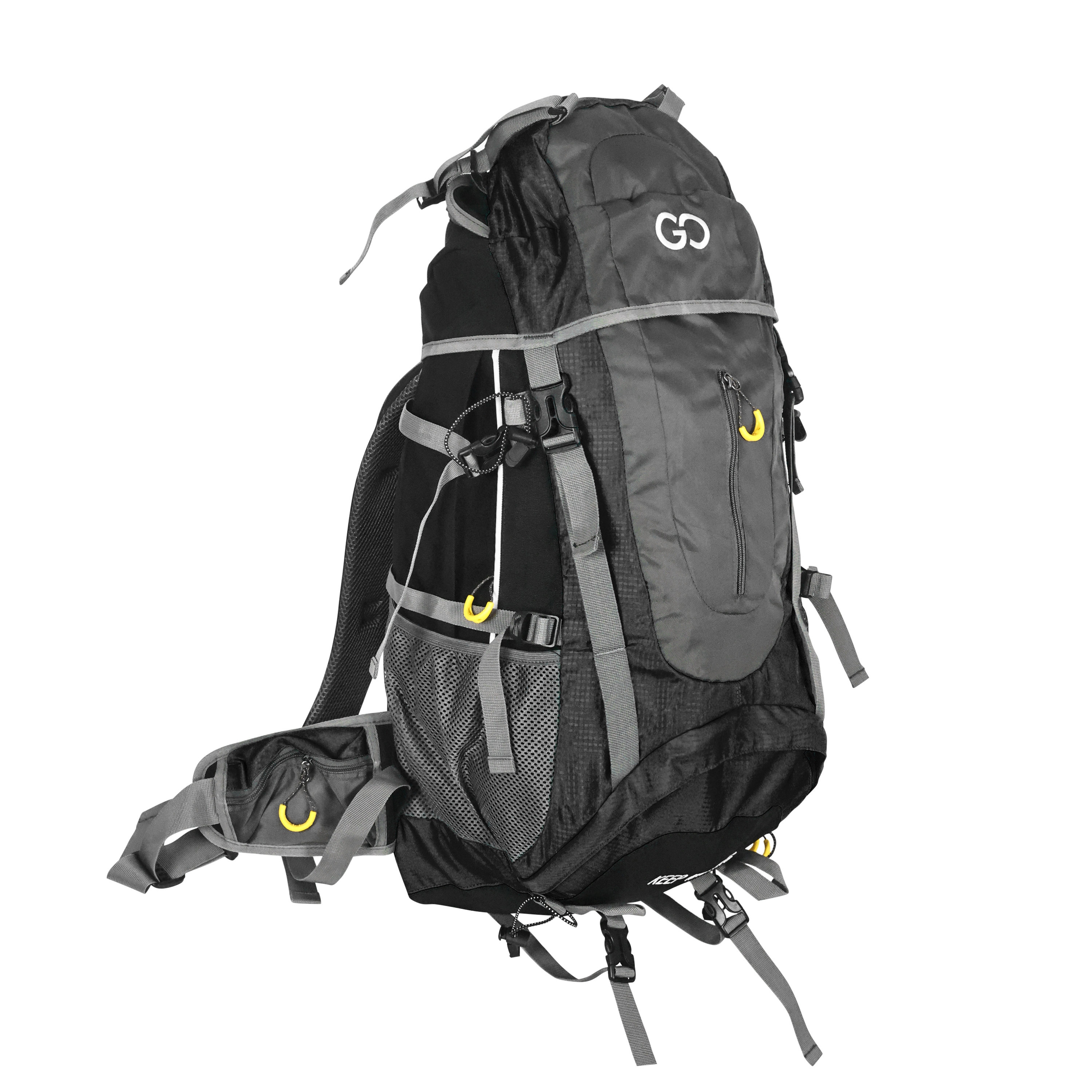 Wanderrucksack wasserdicht WEISSHORN 70L schwarz