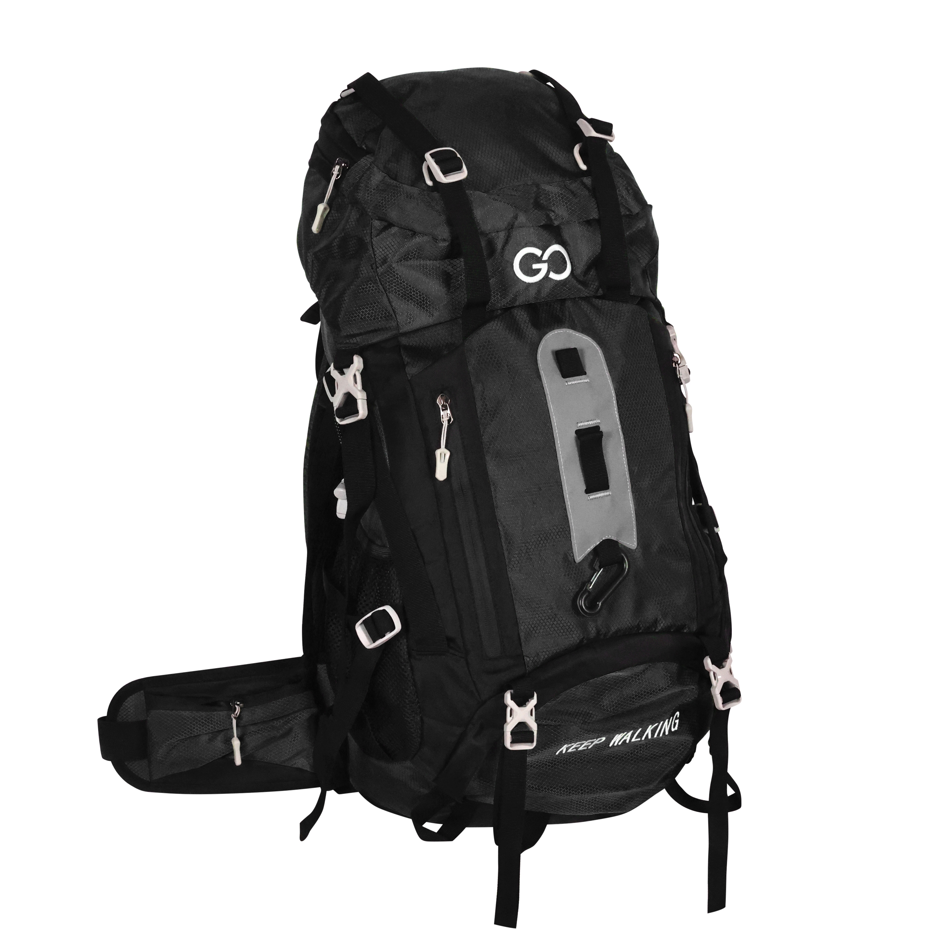 Wanderrucksack wasserdicht ALBIS 60L schwarz