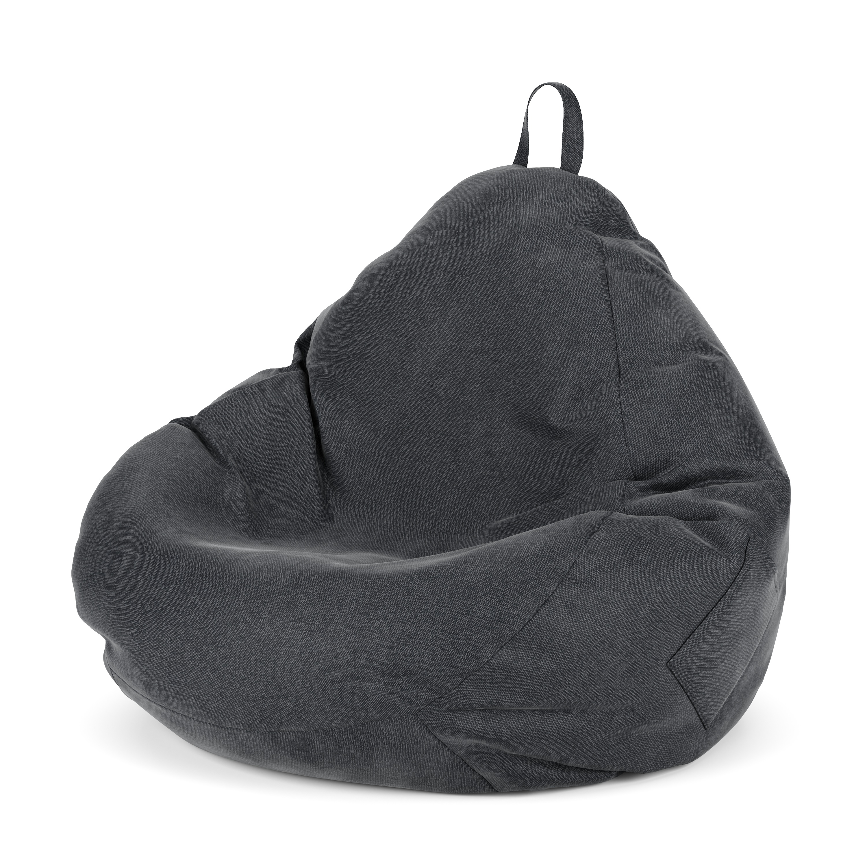 Image of Sitzsack DROP 90 x 110 cm anthrazit